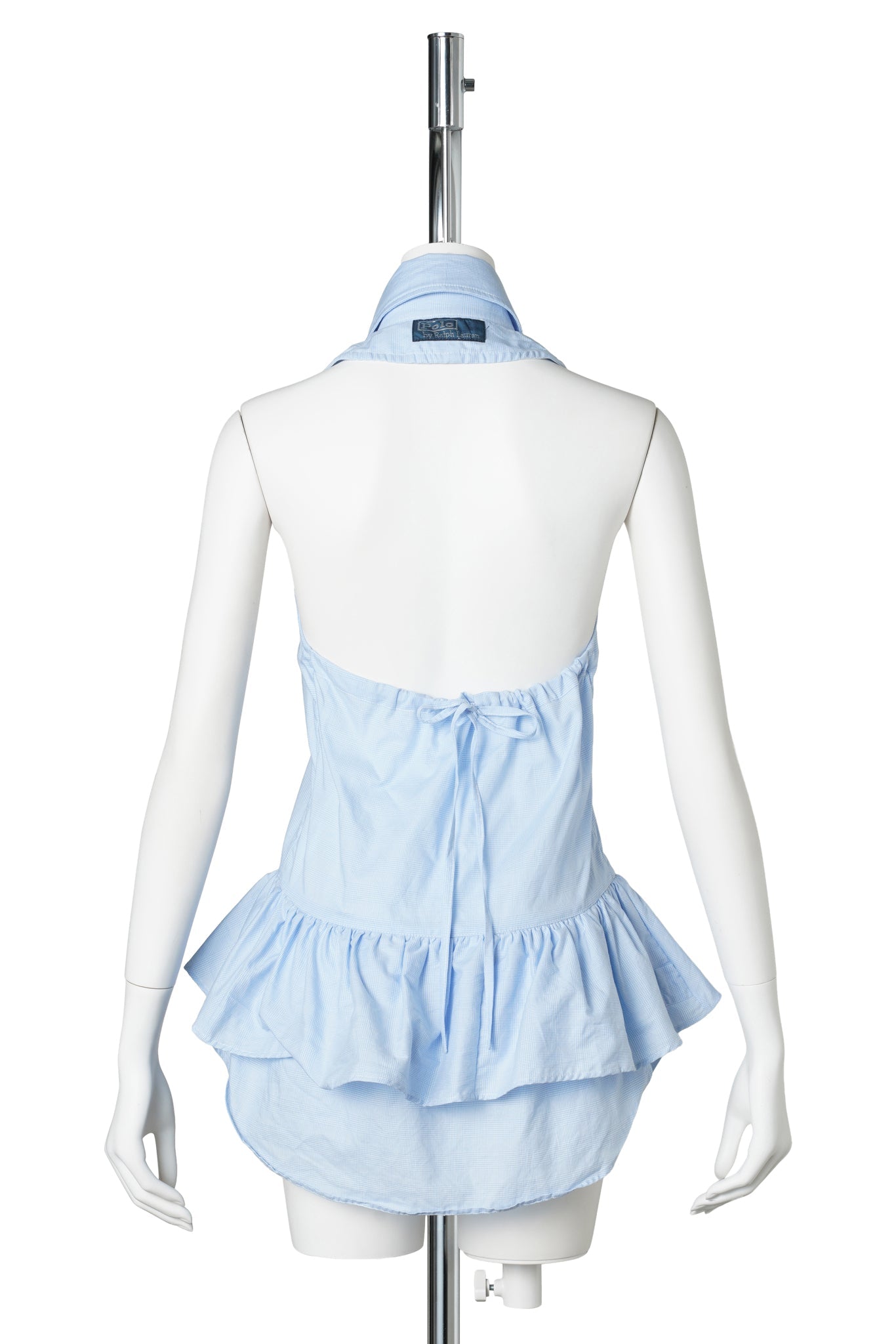 HALTER NECK TOP / BLUE