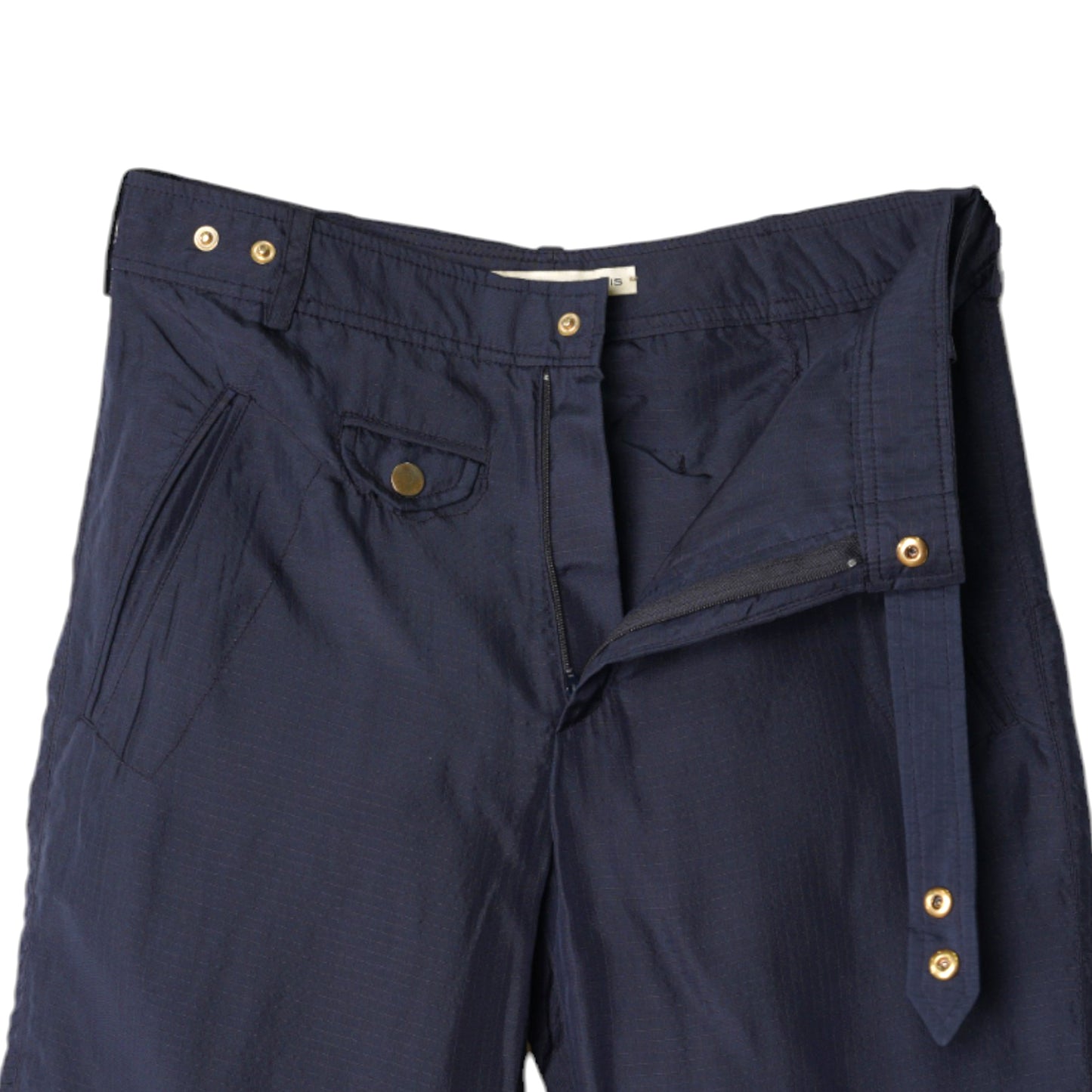 GOLD BUTTON PANTS / NAVY