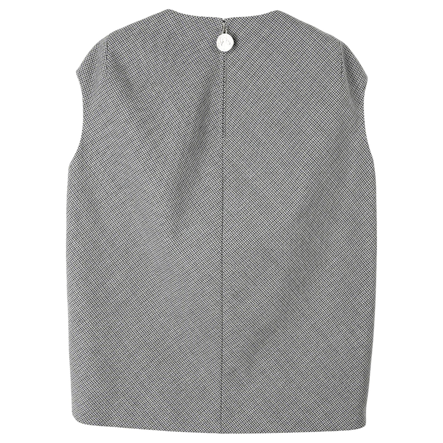 CHECK VEST / GREY