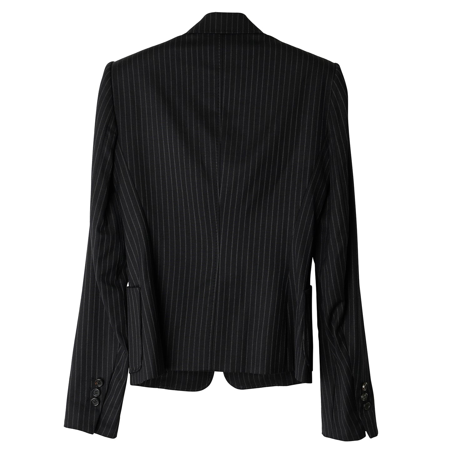 PINSTRIPE JACKET / BLACK