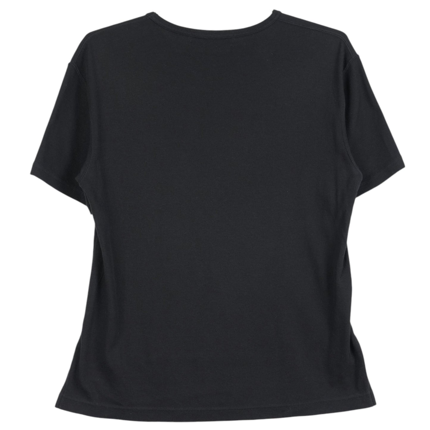 FEATHER PRESERVED T-SHIRT / BLACK