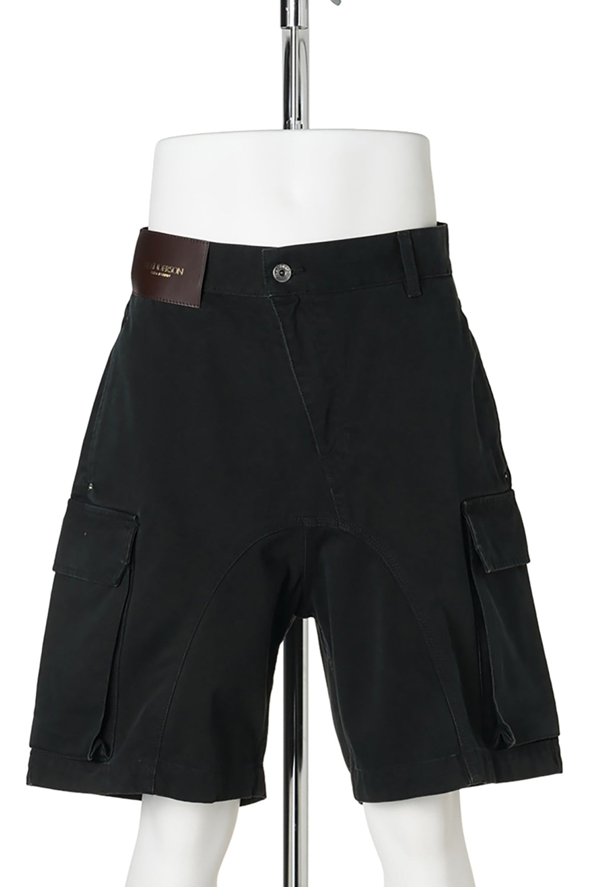 TWISTED PATCH POCKET SHORT / 999:BLACK