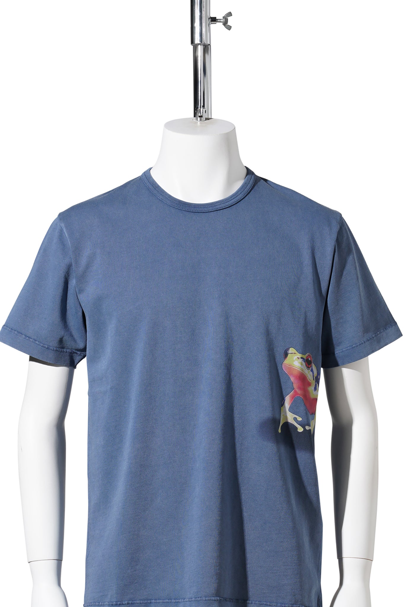 PEEKING FROG T-SHIRT / 172:MID BLUE