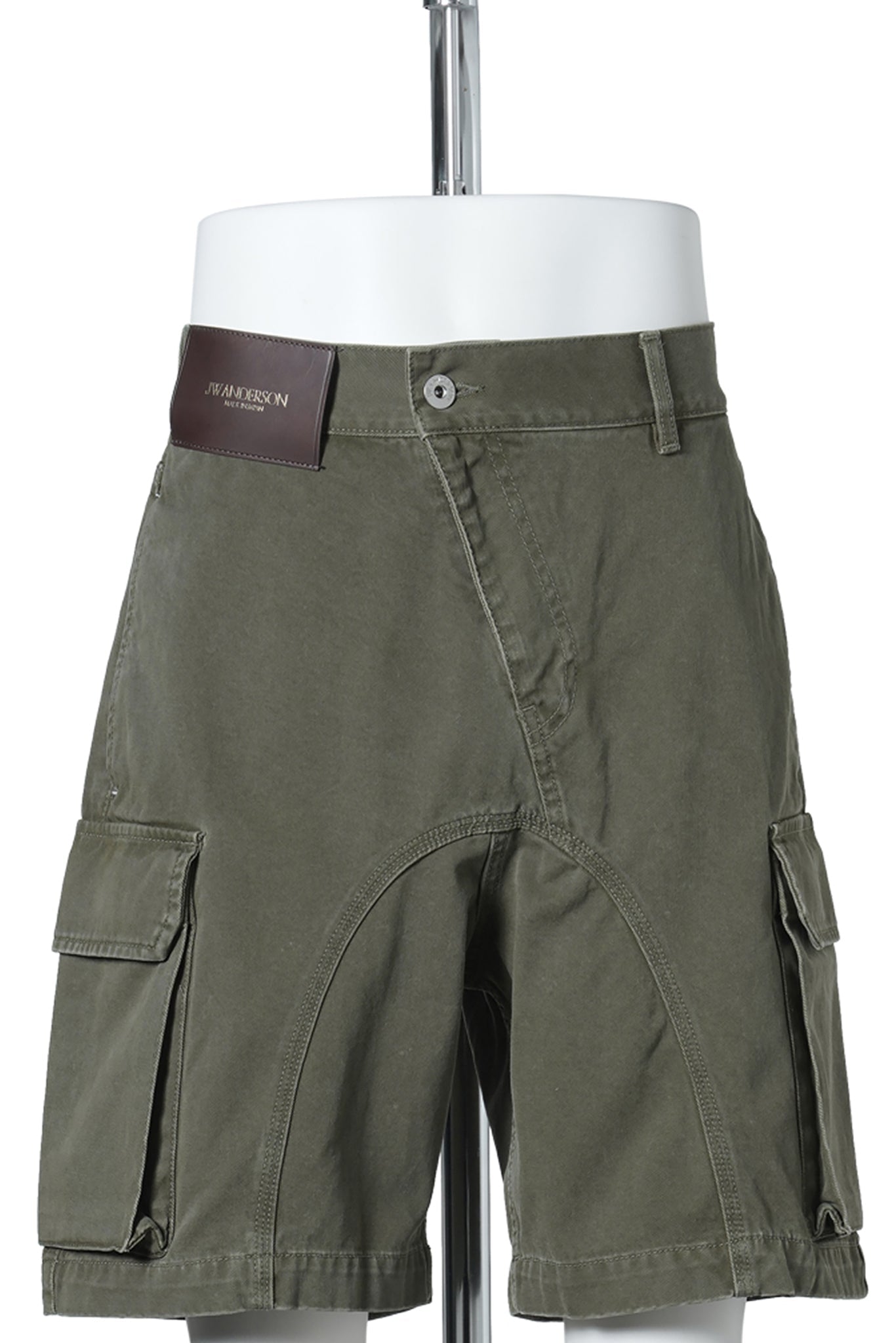 TWISTED PATCH POCKET SHORT / 575:KHAKI