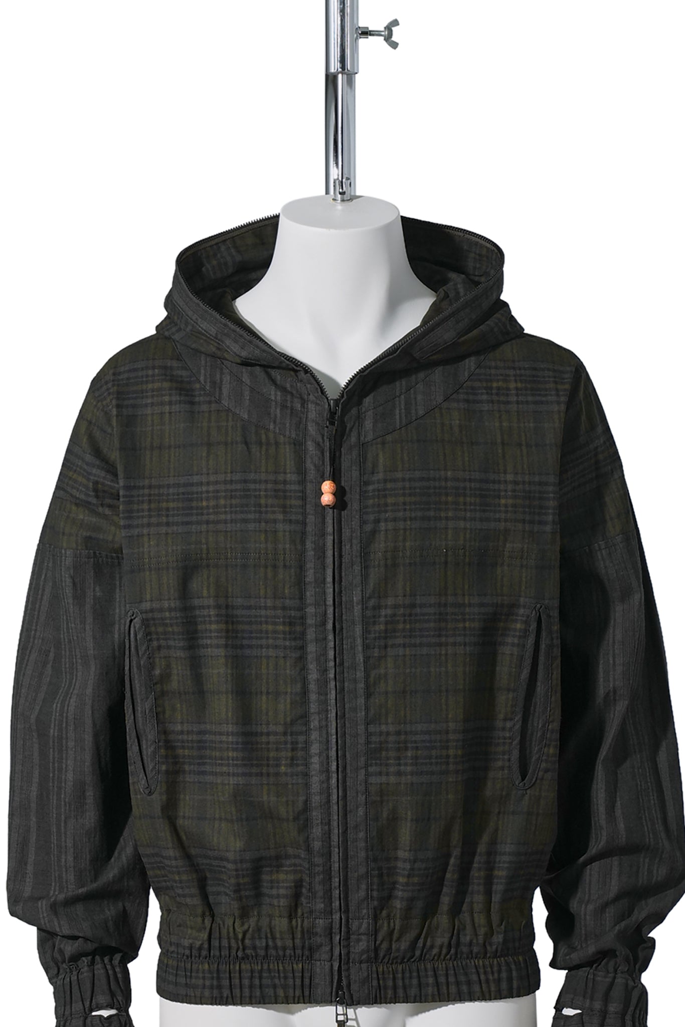 鬼 HOODIE / BLACK x GREEN