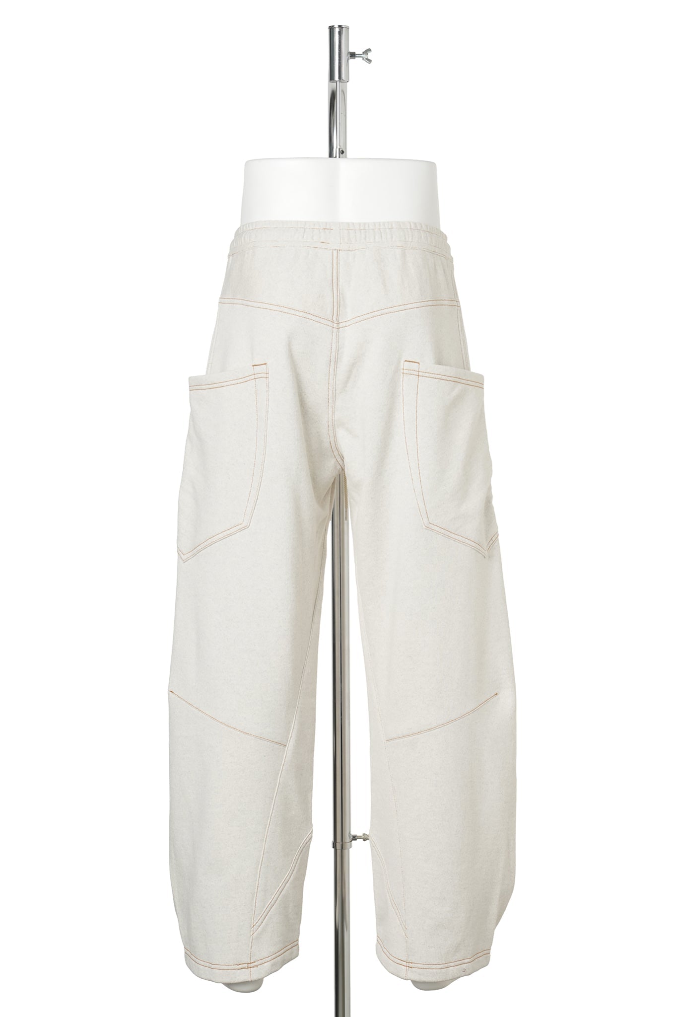 3D CUTTING SWEAT PANTS / OATMEAL