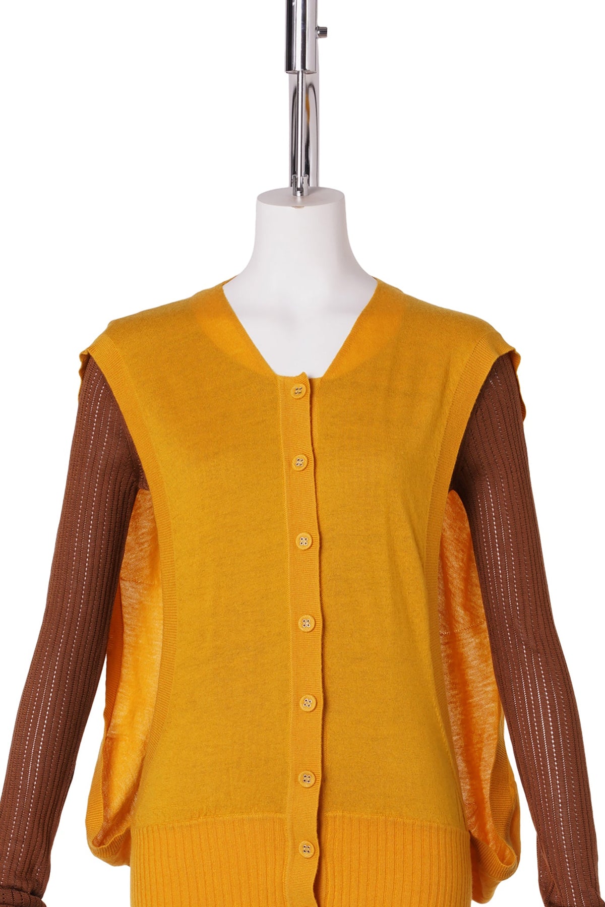 GUILLEMOT COCOON CARDIGAN / FLEUR DE LIS & MOCHA