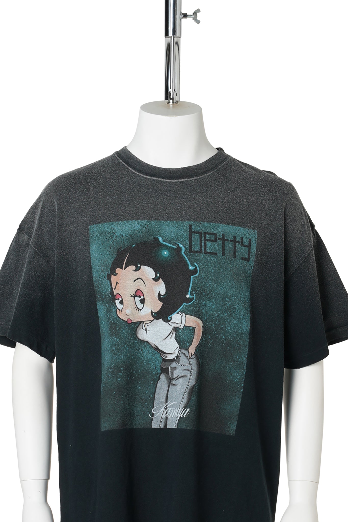BETTY BOOP TEE / BLACK