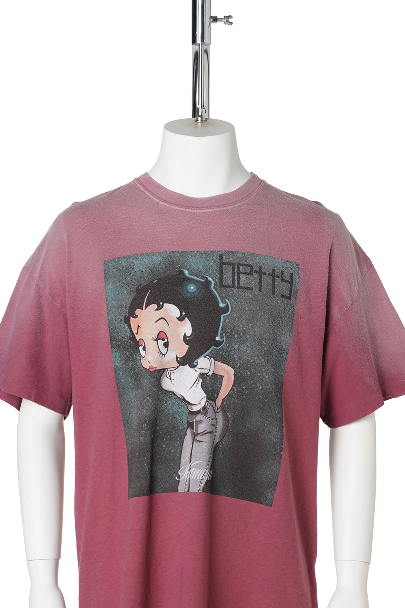 BETTY BOOP TEE / WINE