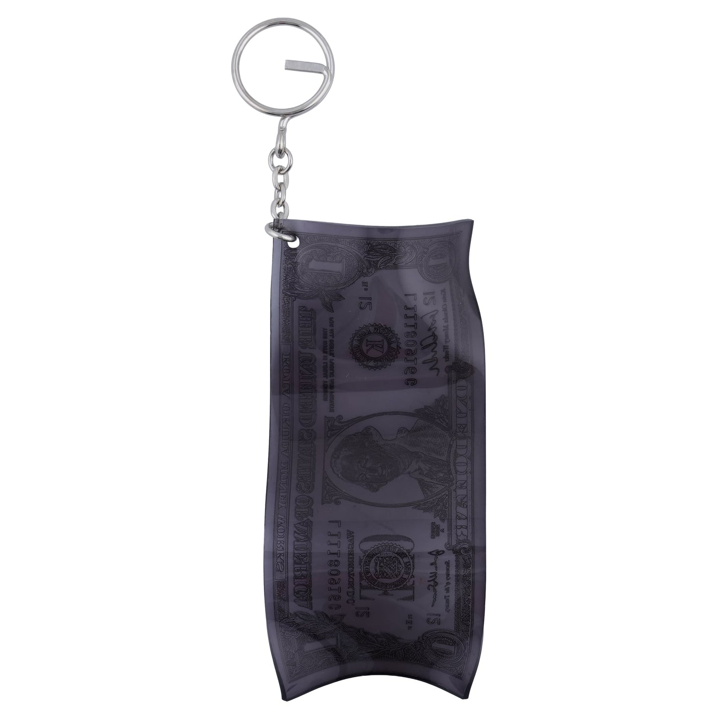 ACRYLIC KEYRING / BLACK