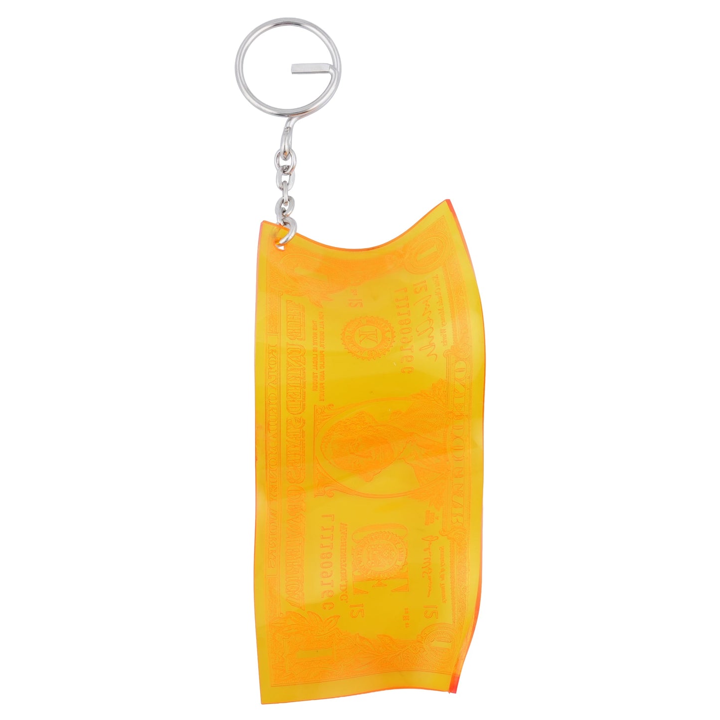 ACRYLIC KEYRING / ORANGE