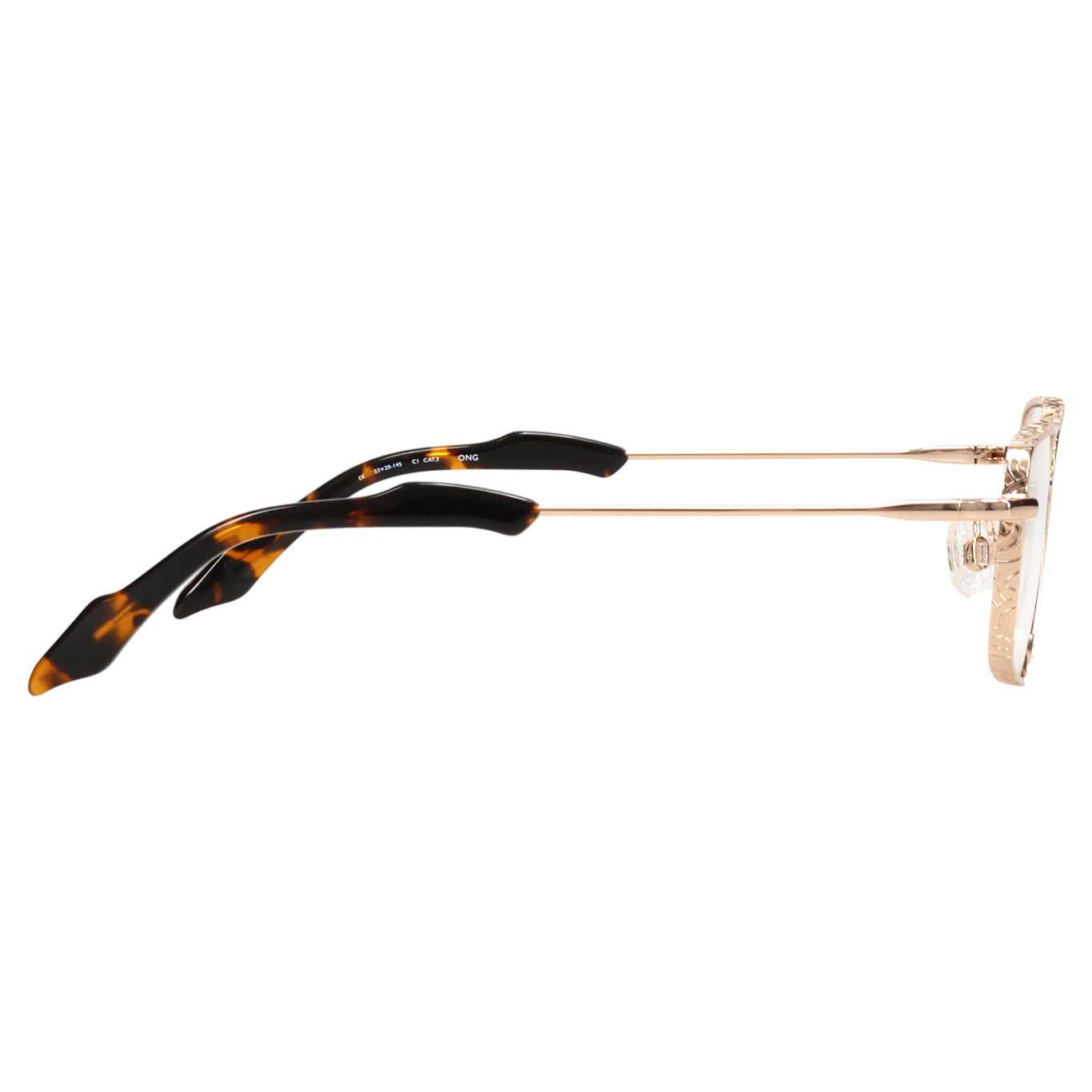 ONG ZABU GLASSES - CLEAR / GOLD