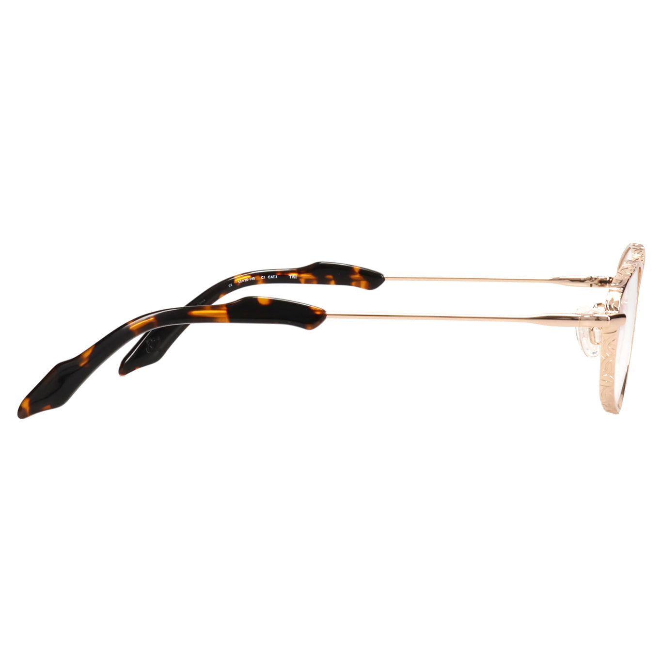 TRI ZABU GLASSES - CLEAR / GOLD