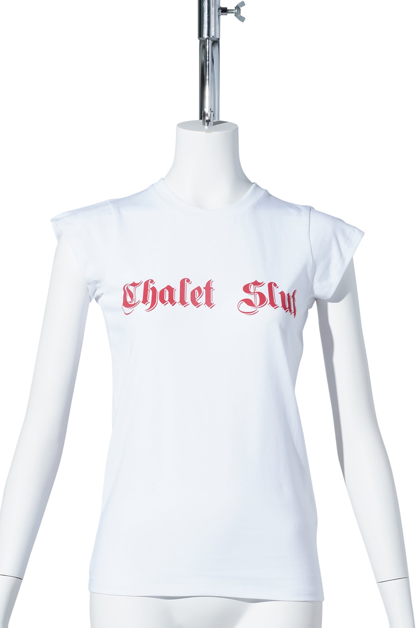 CHALET SLUT BABY TEE / WHITE