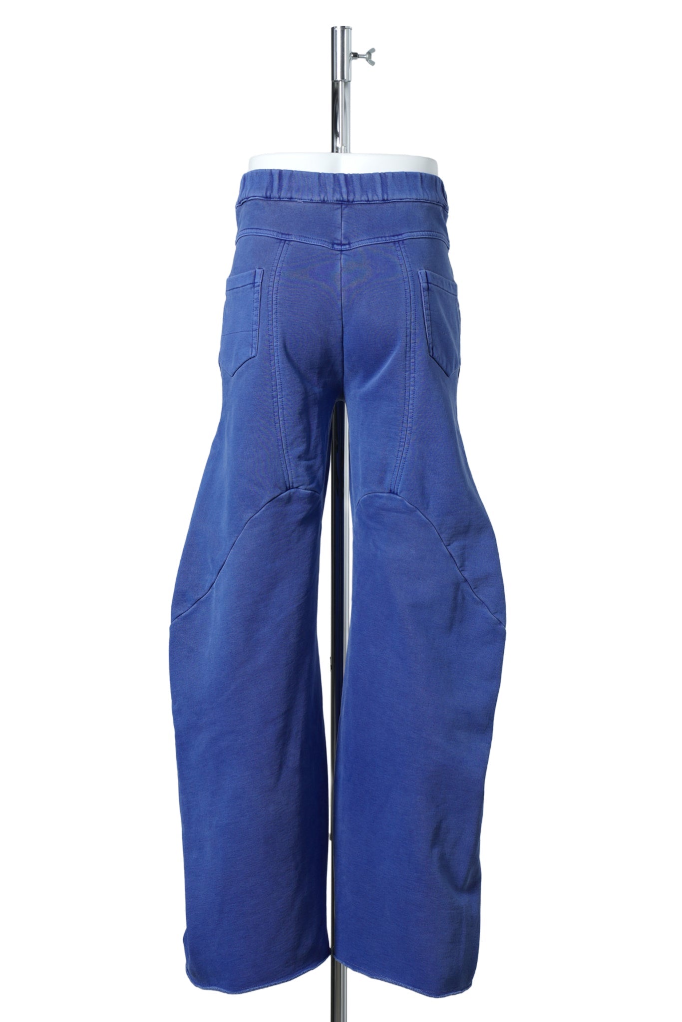 COLLEGIATE EMBROIDERED JOGGER / BLUE/BLACK