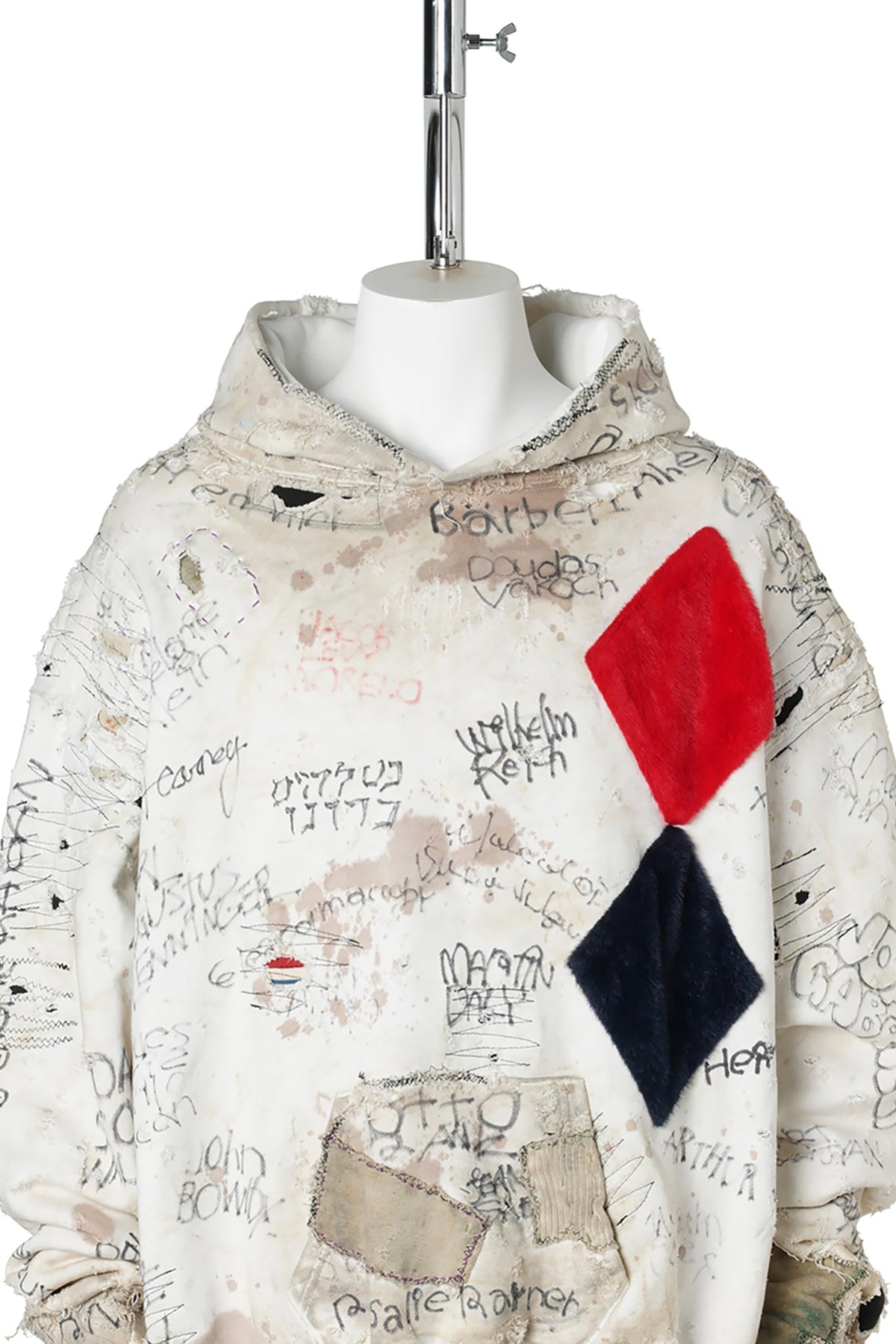 PSYCHOLOGIST KODIAK HOODIE / WHITE