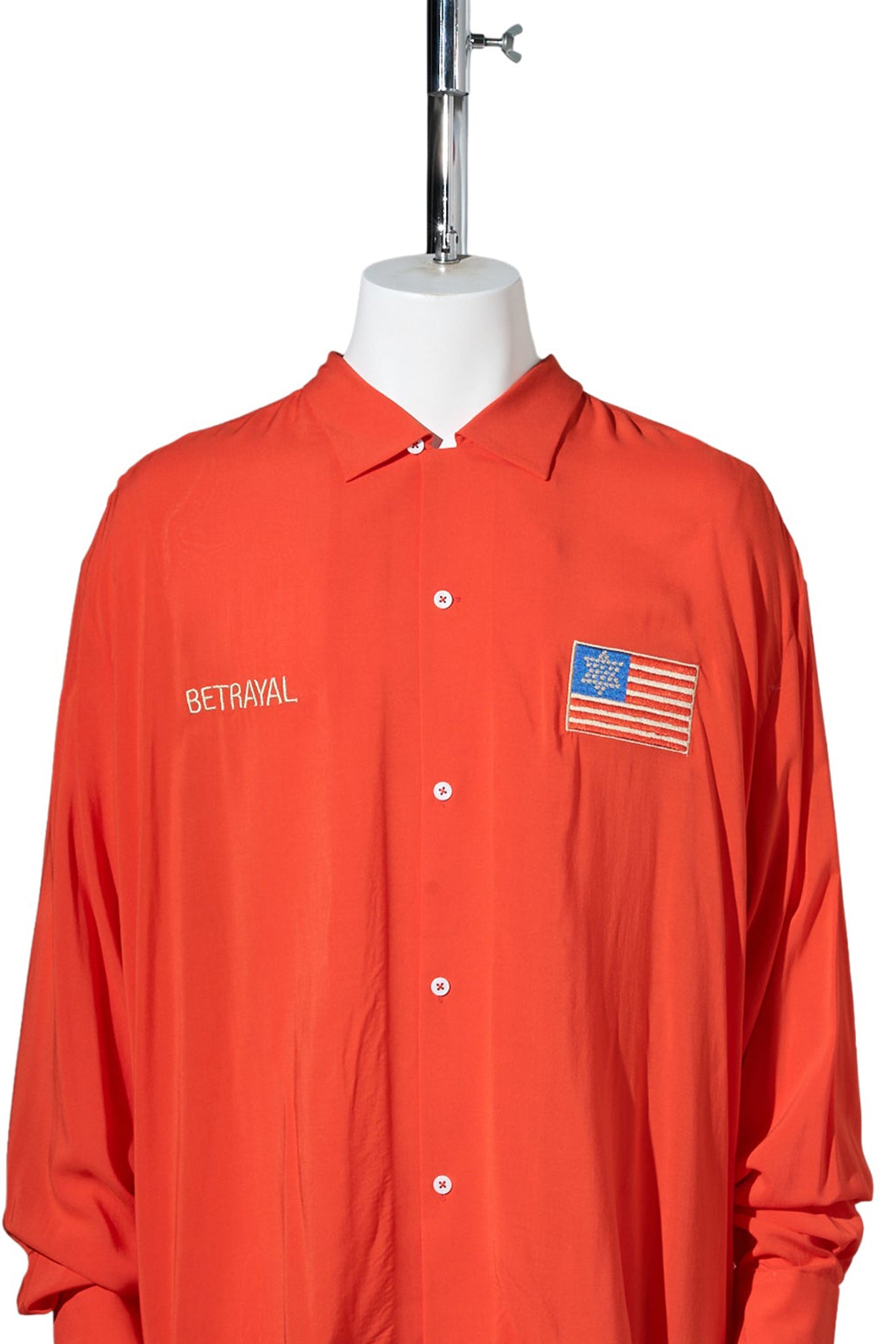 LITURGICAL EMBROIDERED SHIRT / RED