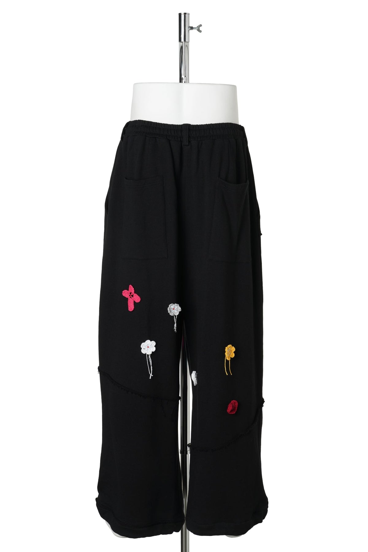 PANTS (WIDE SWEAT PANTS) / BLACK