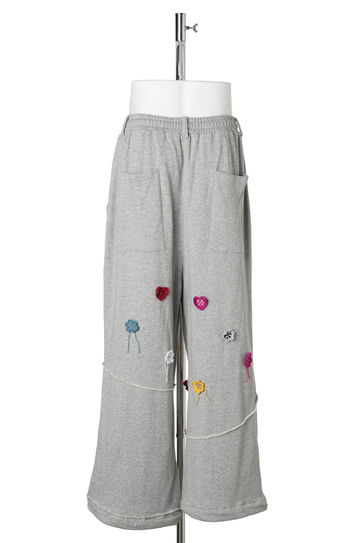 PANTS (WIDE SWEAT PANTS) / GRAY