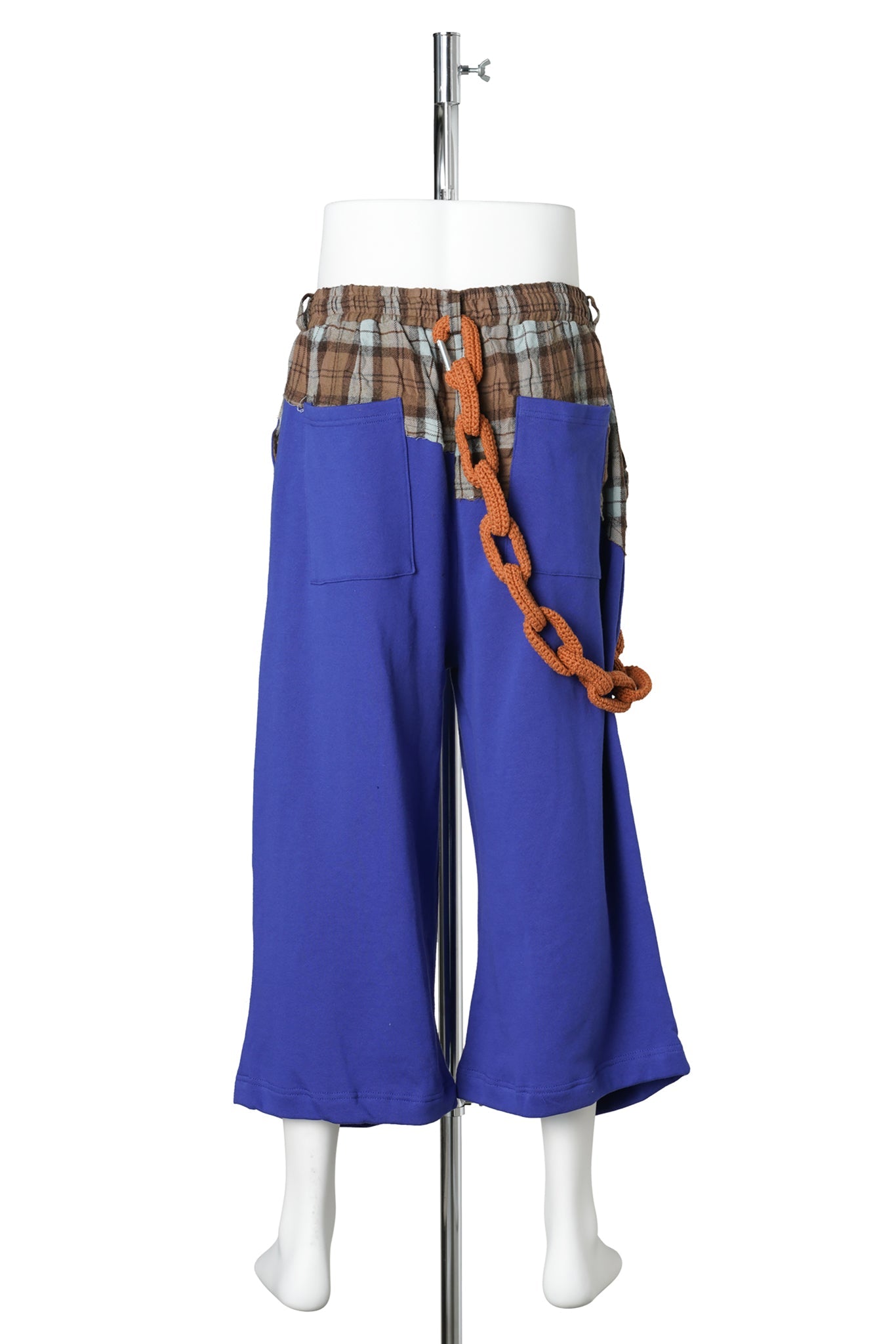 DOCKING SWEAT SHORTS / BLUE