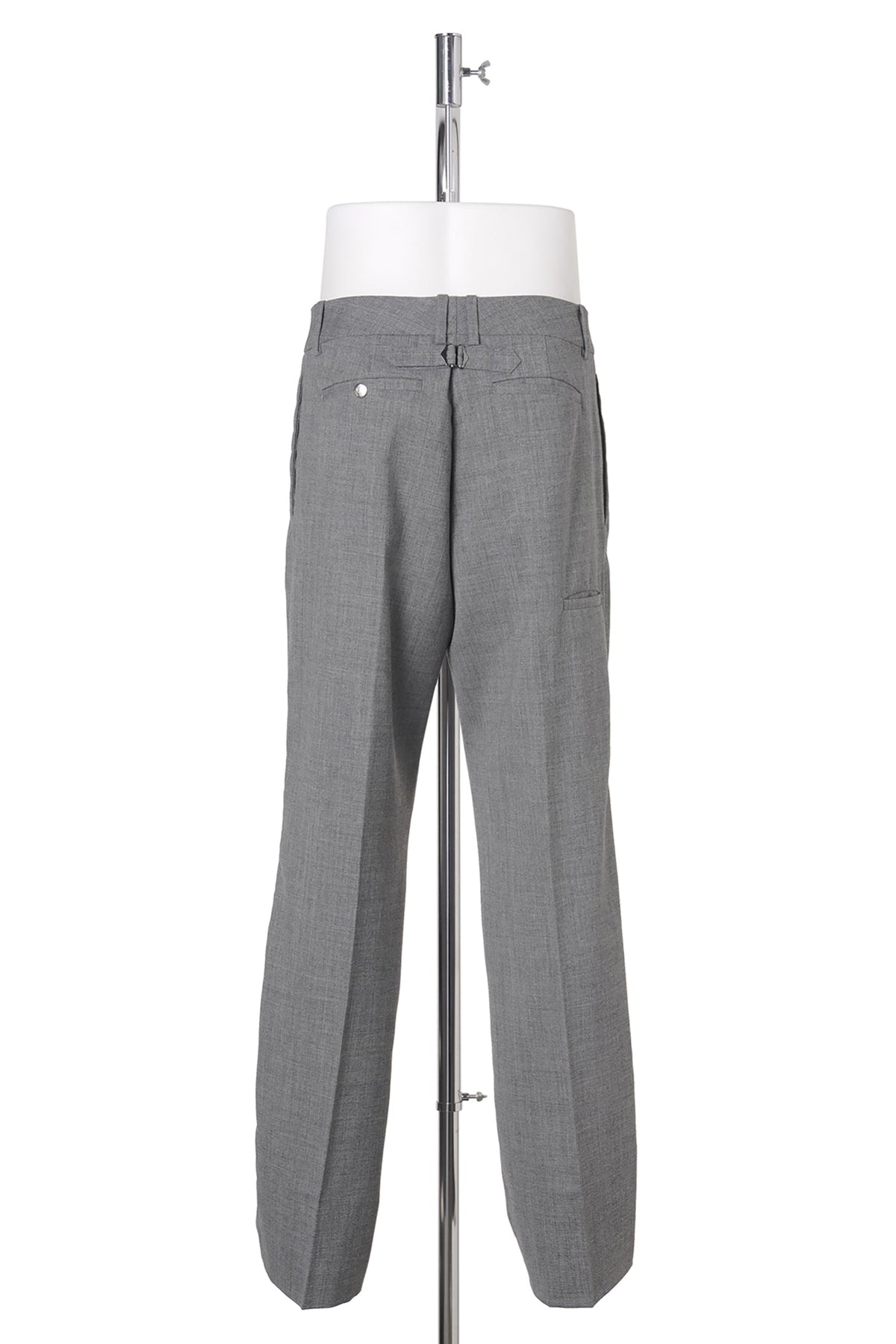 ONE TUCK SLACKS / GRAY