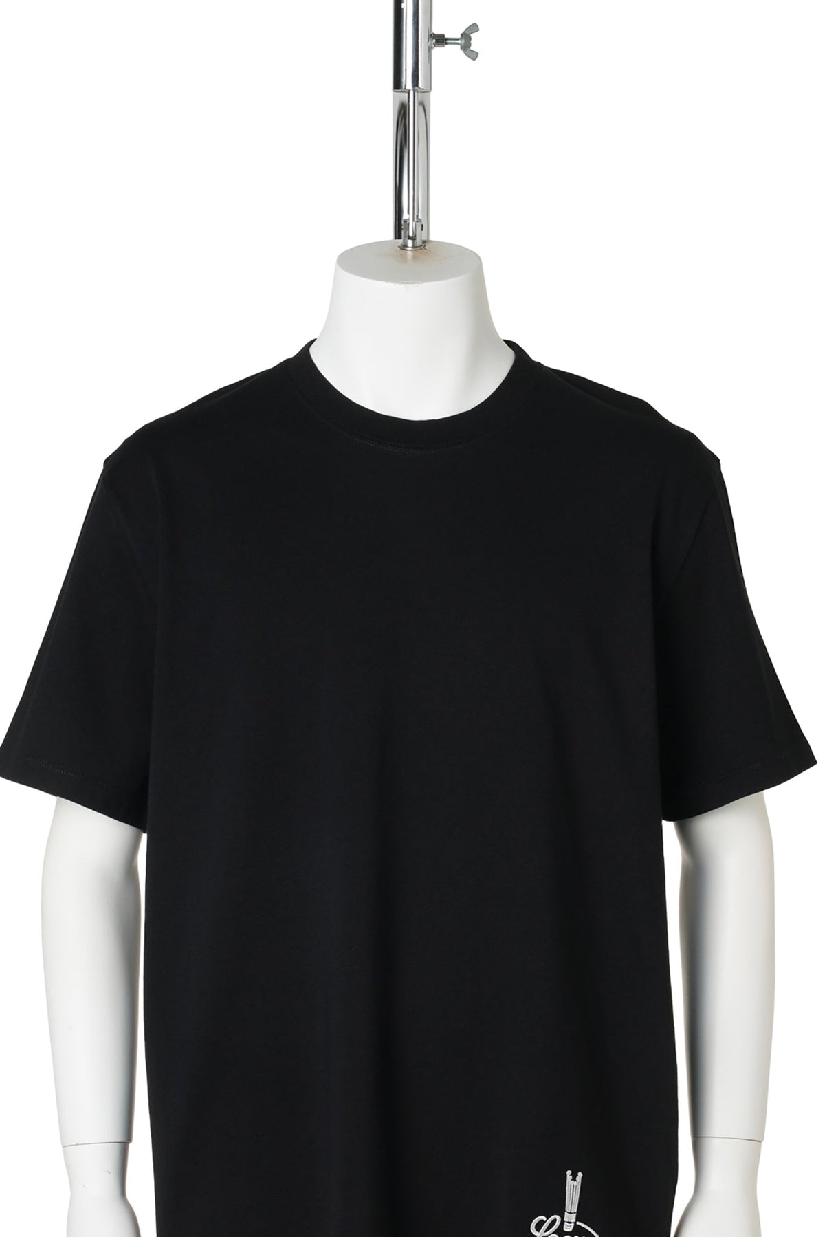 RELAXED FIT T-SHIRT / BLACK/WHITE
