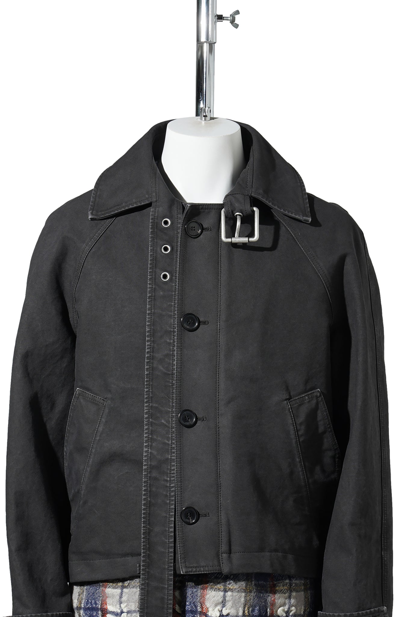 BELTED JACKET / ANTHRACITE
