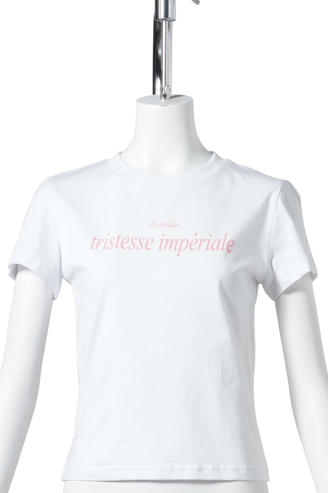TRISTESSE IMPERIALE TSHIRT / WHITE