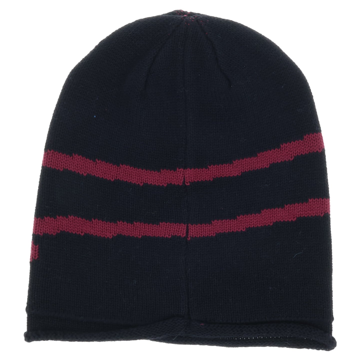 KNIT SWIRL BEANIE / RED SWIRL