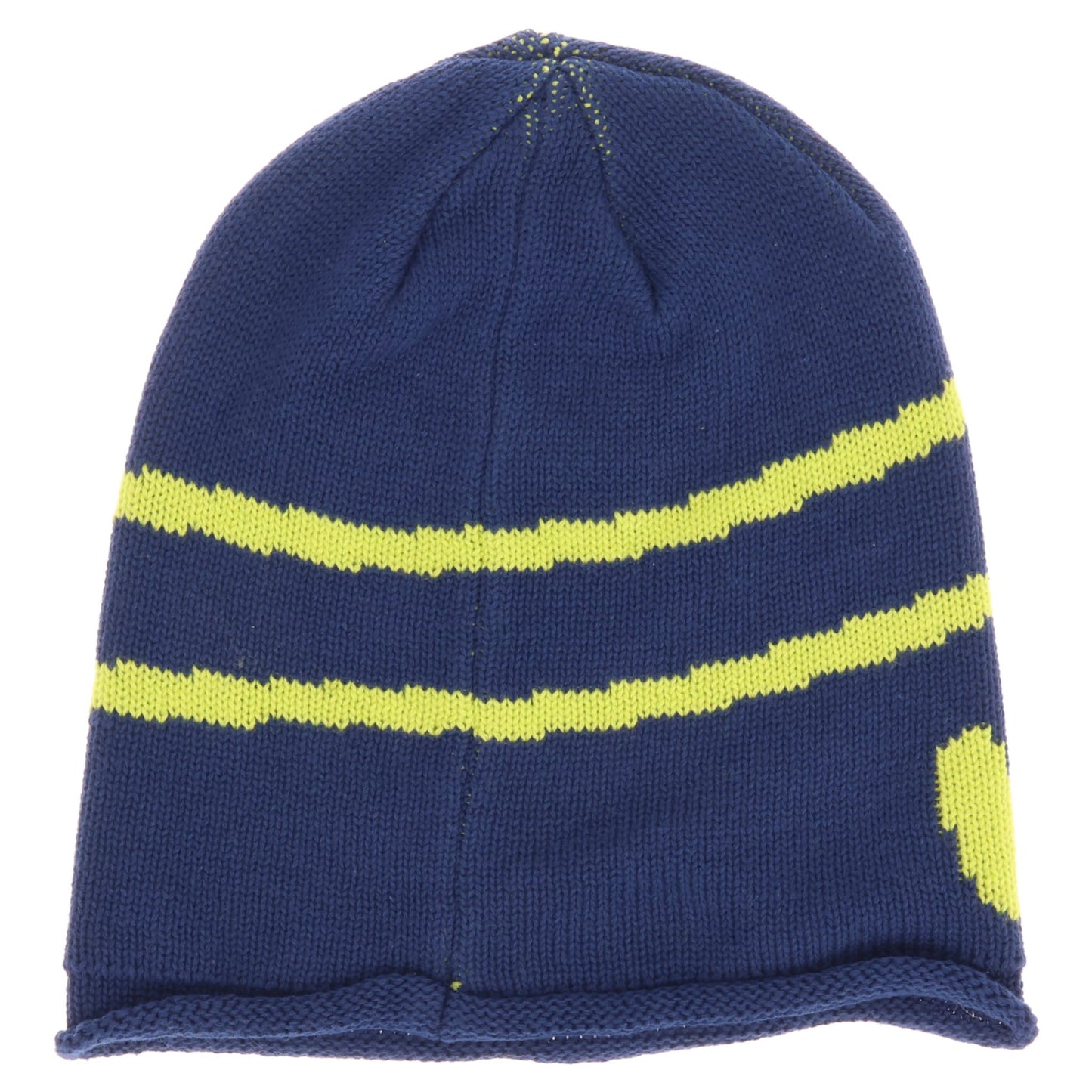 KNIT SWIRL BEANIE / YELLOW SWIRL