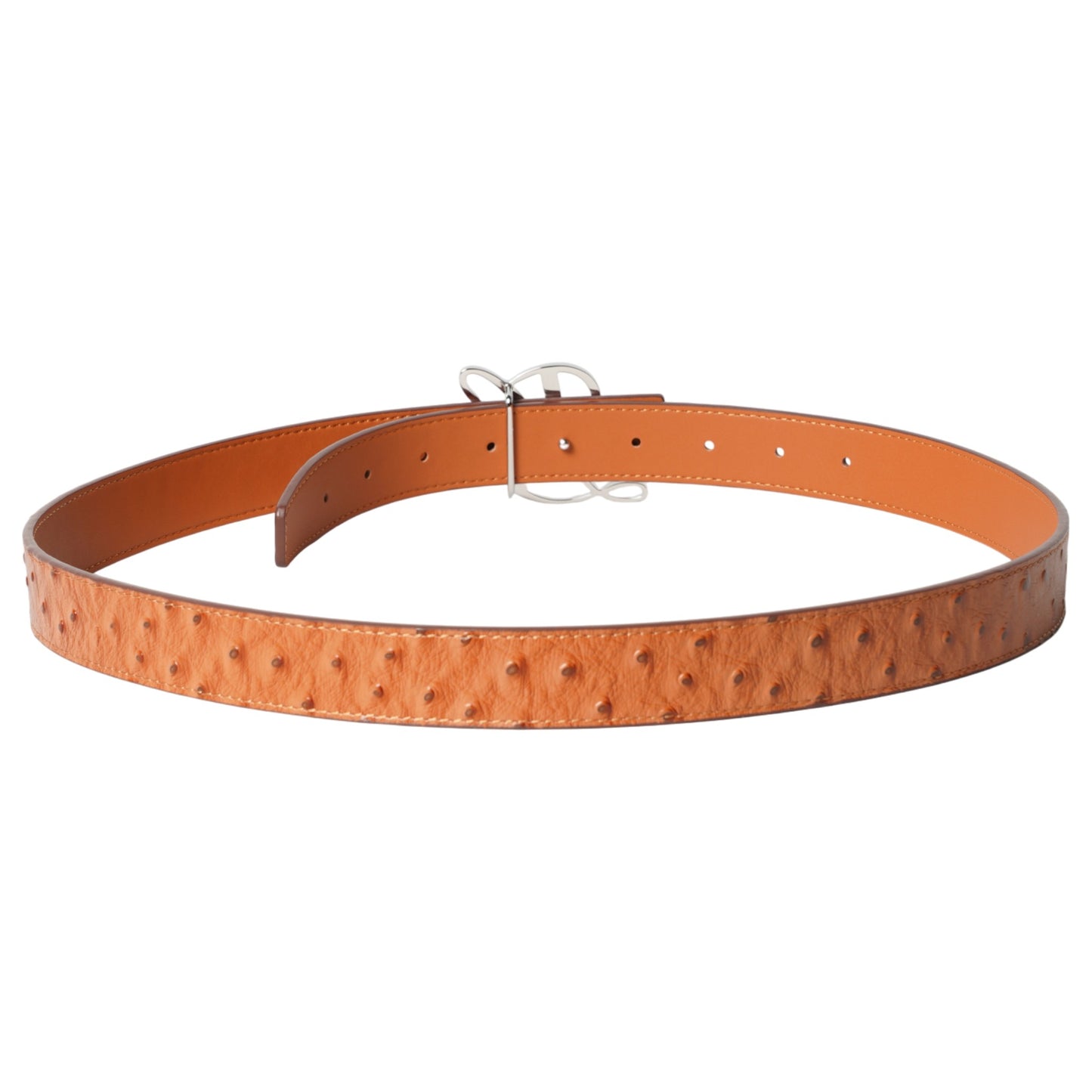 BABY BELT - TAN OSTRLCH / TAN OSTRICH
