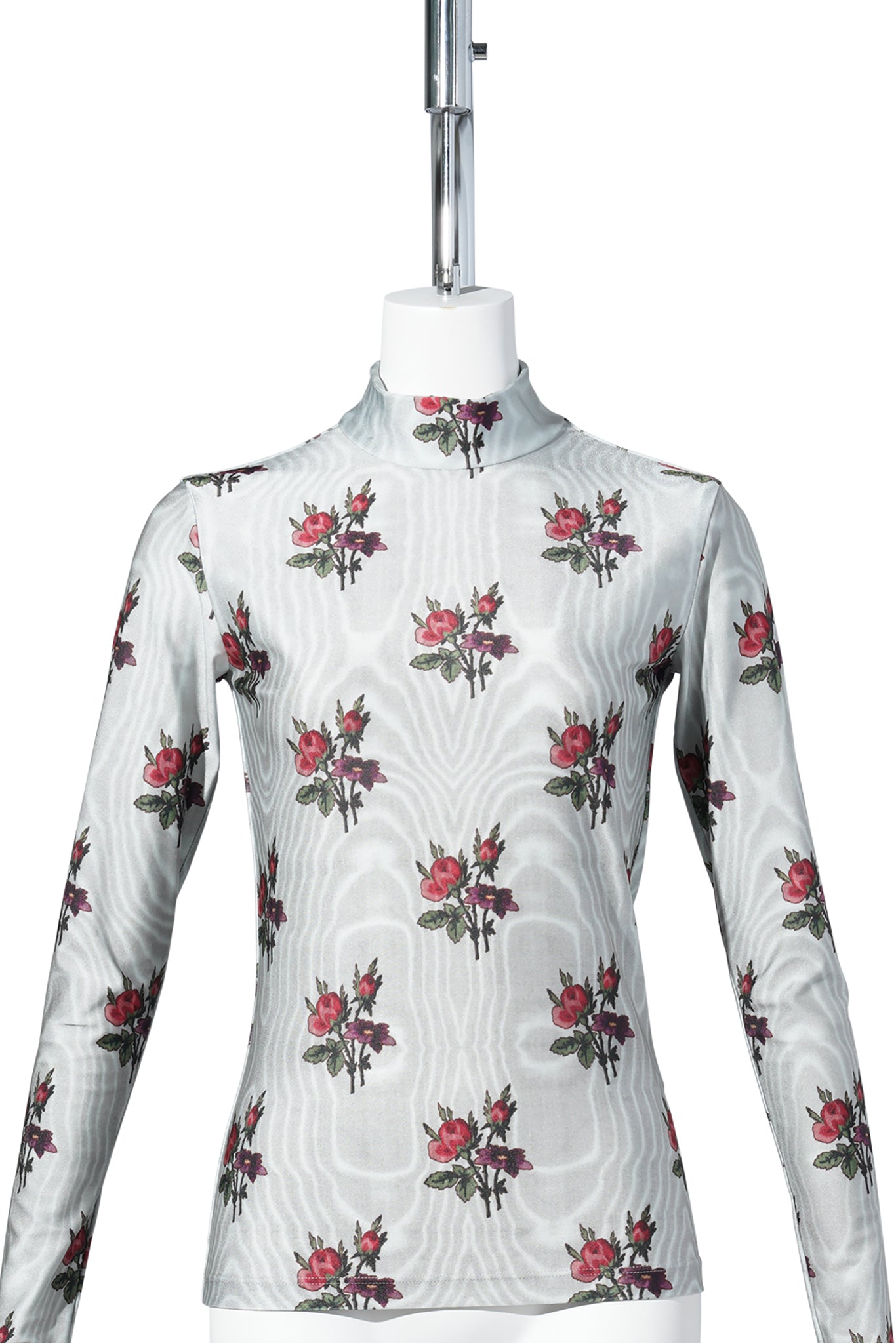 MOCK NECK LONG SLEEVES / TEAL