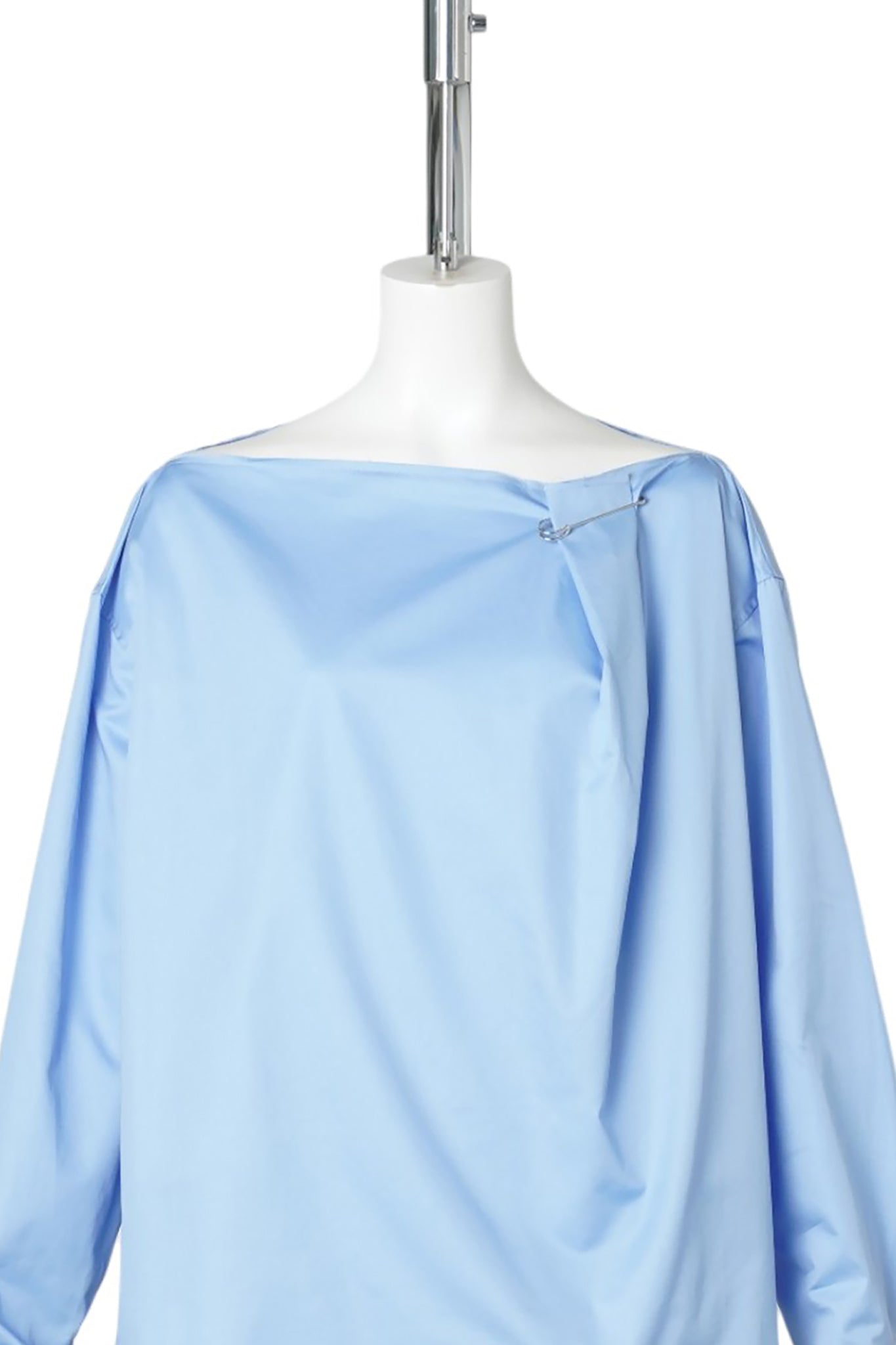 BOATNECK SHIRT / BLUE