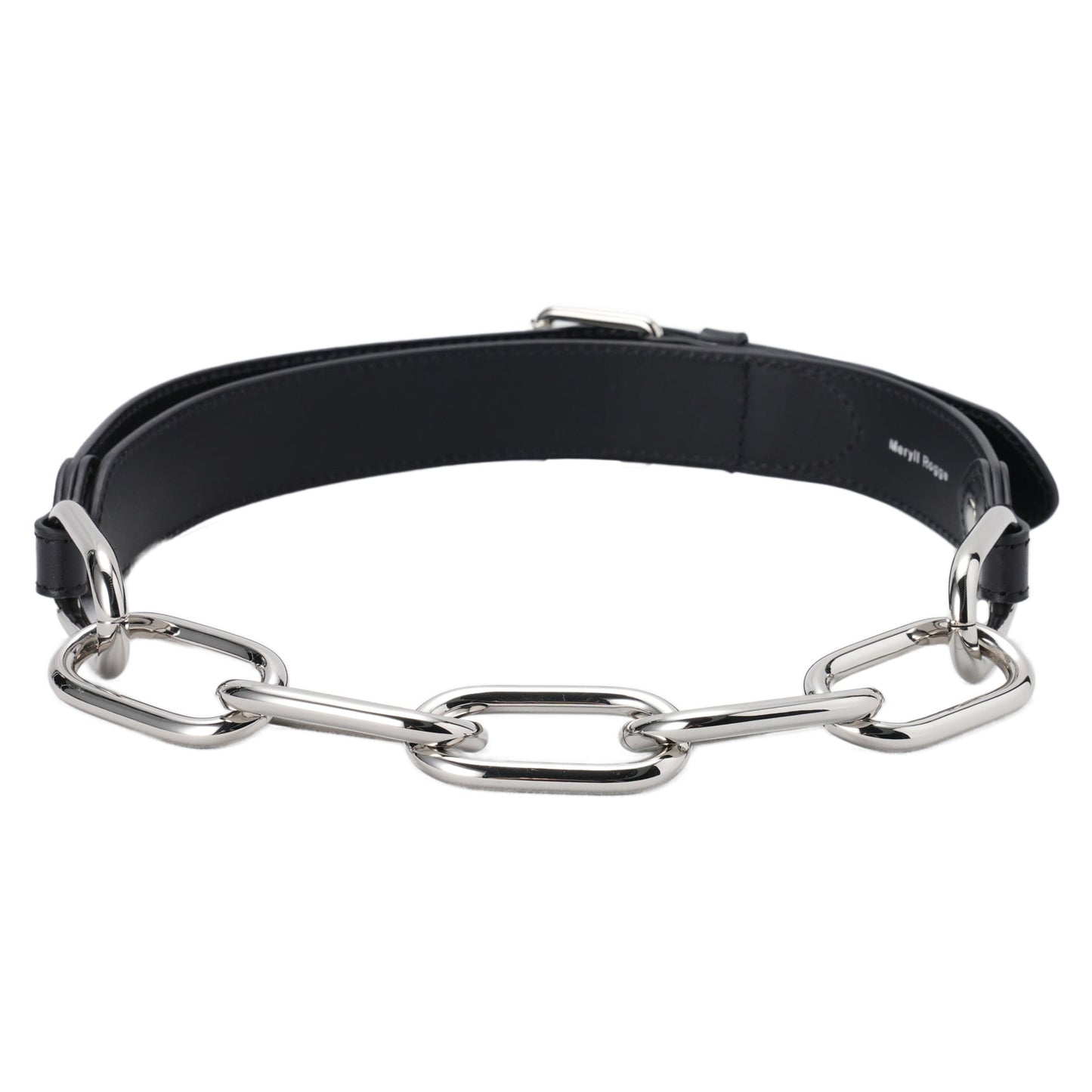 BELT W/CHAIN / BLACK