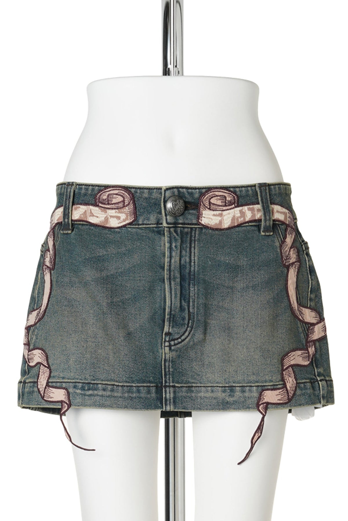 KJ4380 SKIRT / F58:DARK BLUE