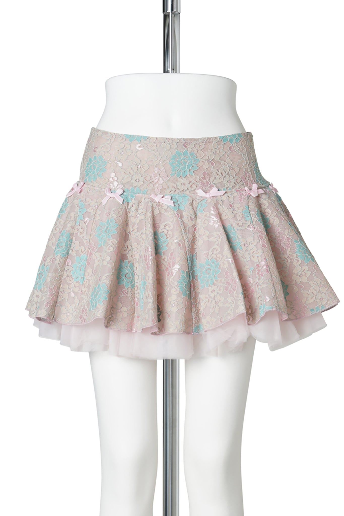 ANGELINA SKIRT / BEIGE MULTI