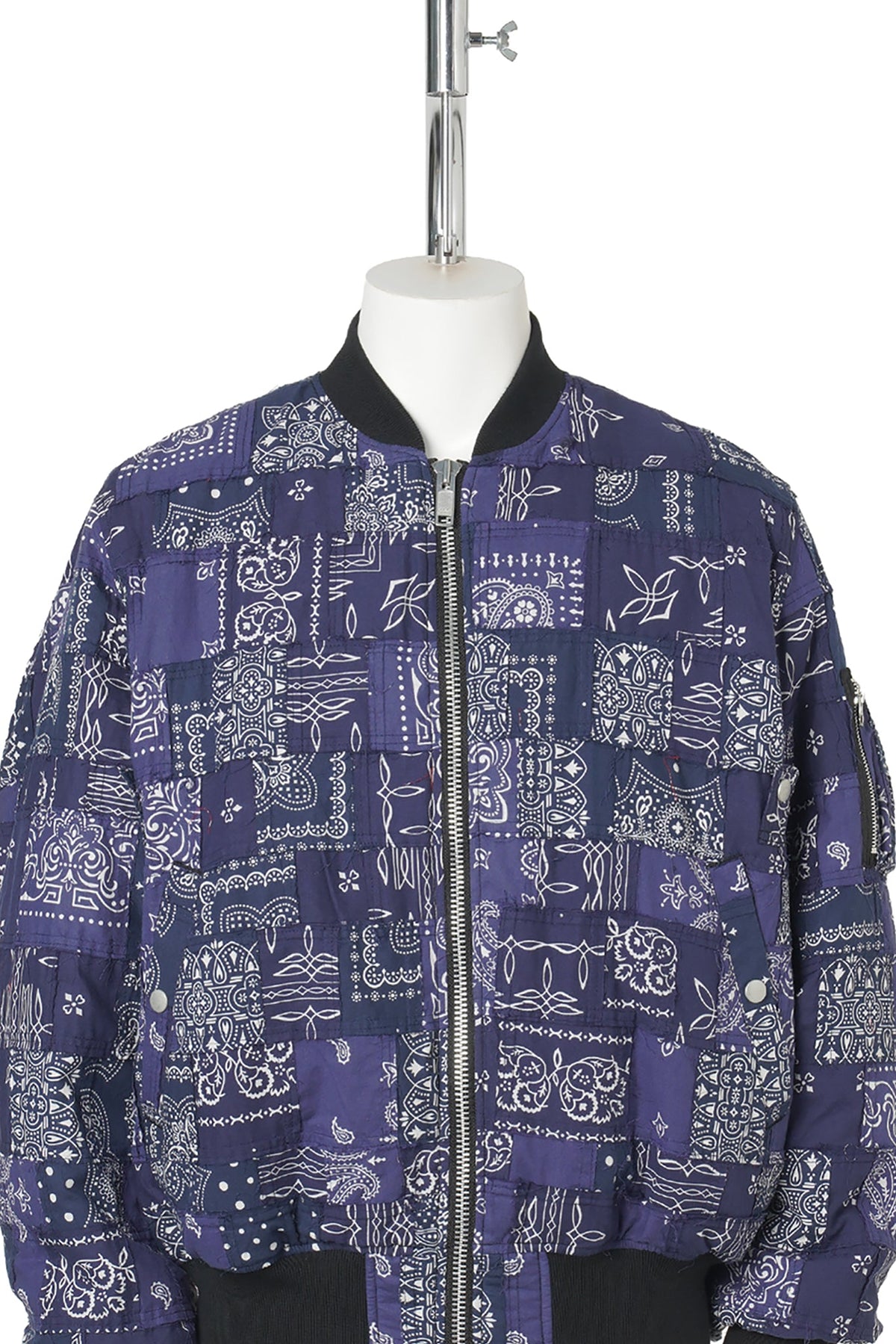 BANDANA PATCHWORK MA-1 / NAVY