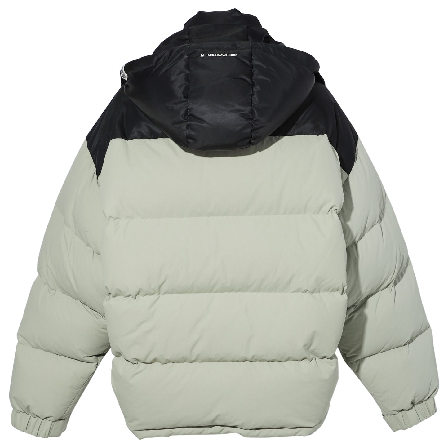 OVERESIZED DOWN BLOUSON / GRAY