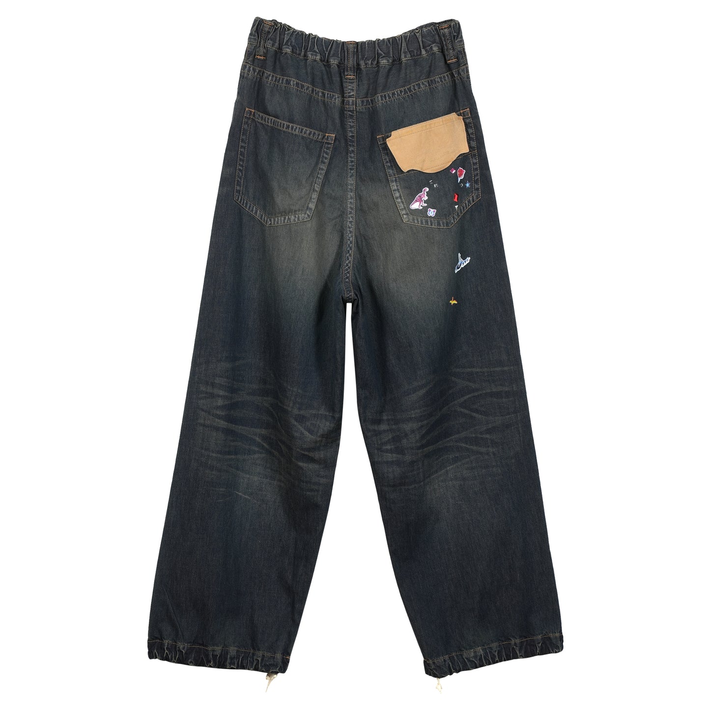 "GR8 EXCLUSIVE" LIGHT WIDE JEANS / INDIGO