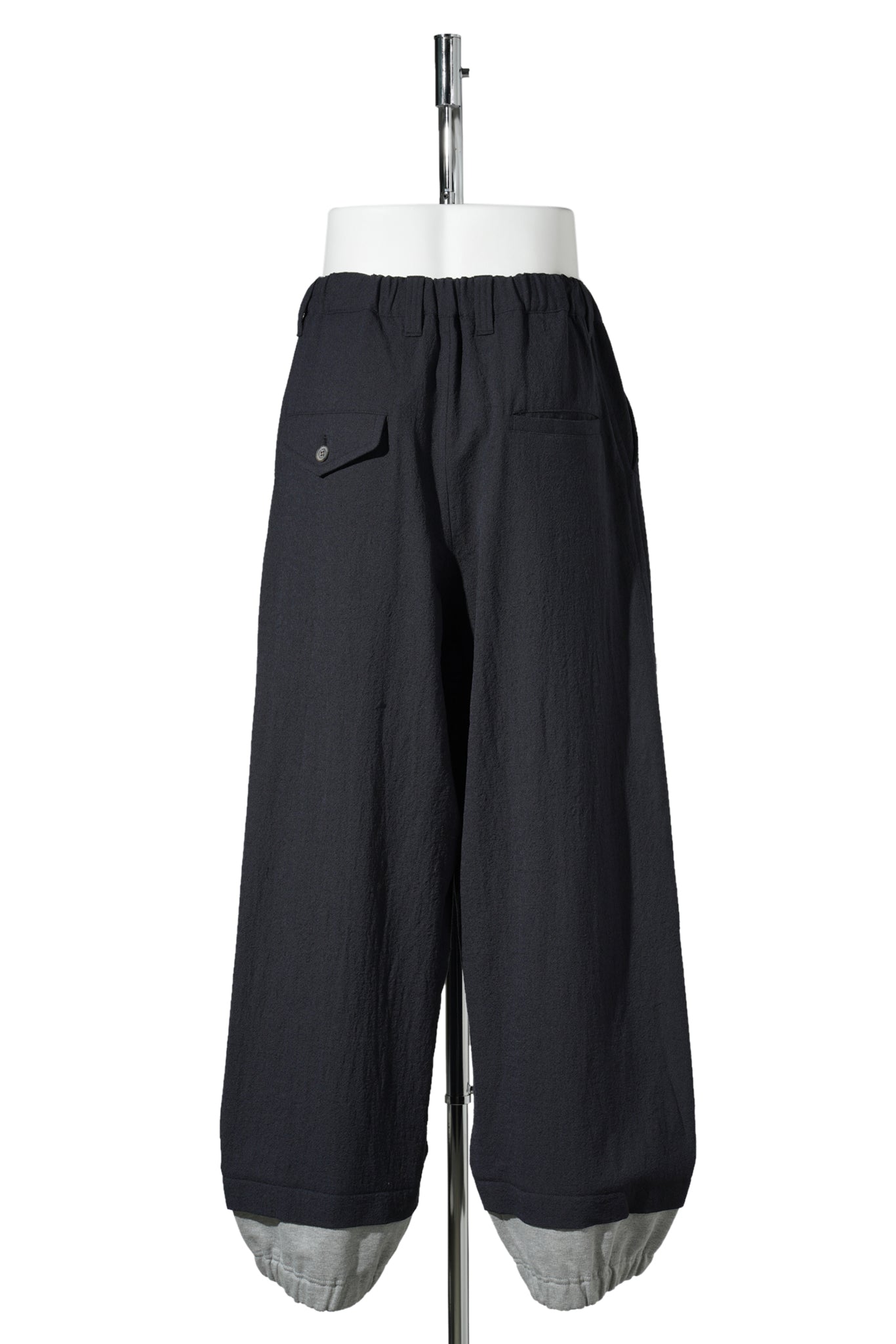 BOTTOM LAYERD TROUSERS / NAVY