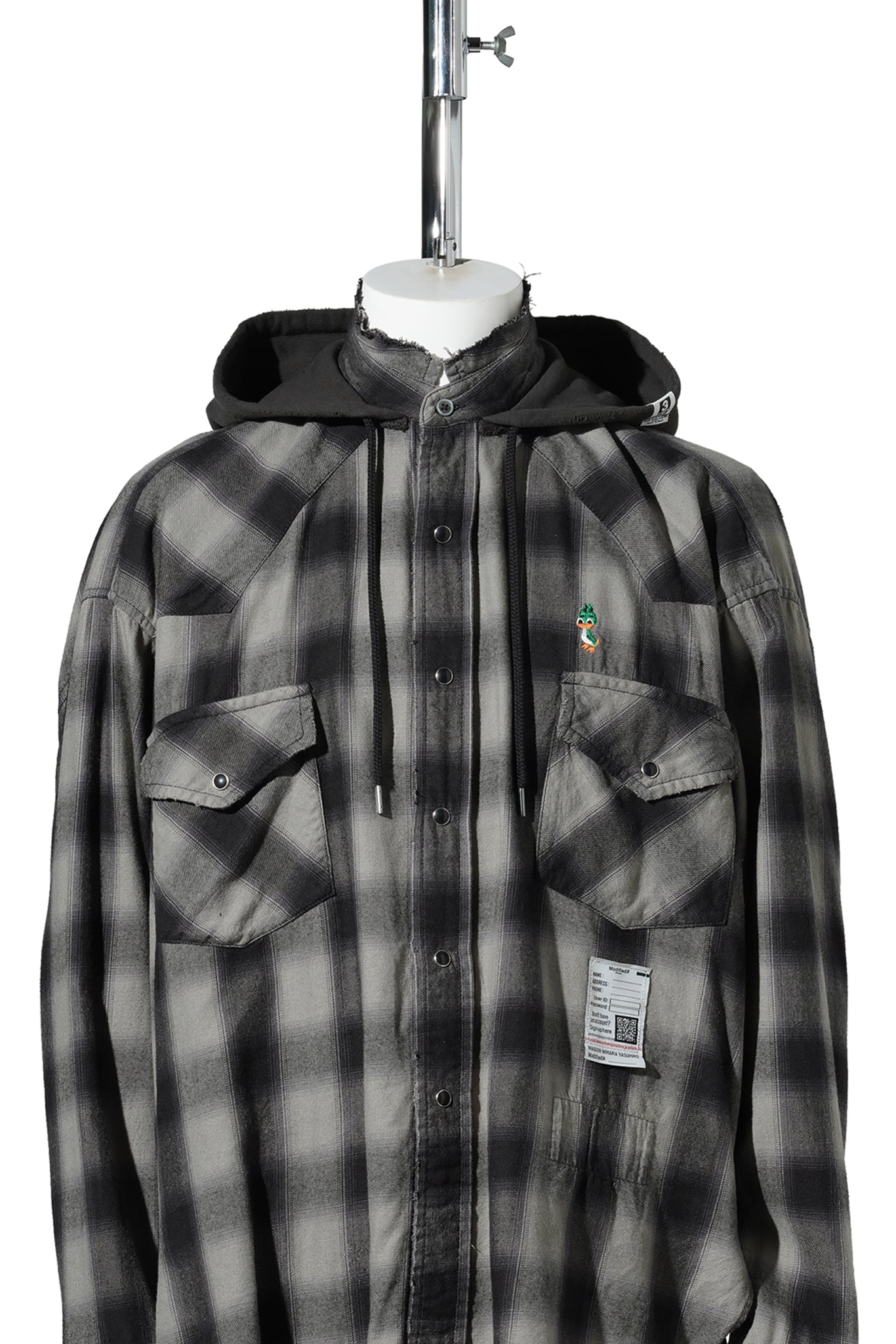 SWEAT HOODIE L/S SHIRTS / GRAY