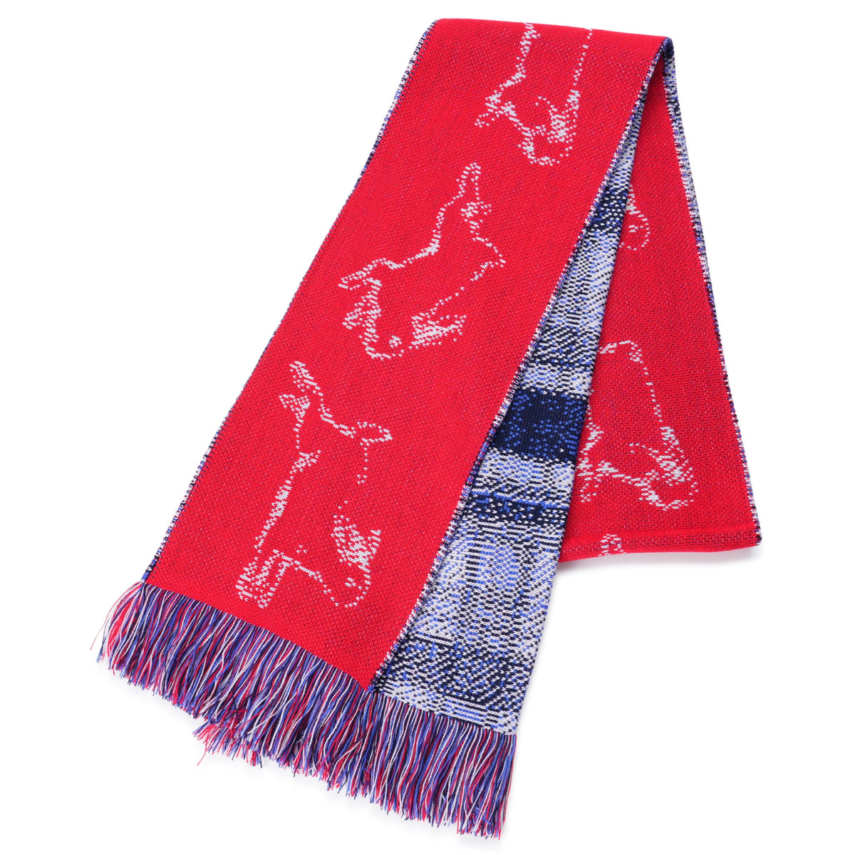 RED BUNNY SCARF / MULTI