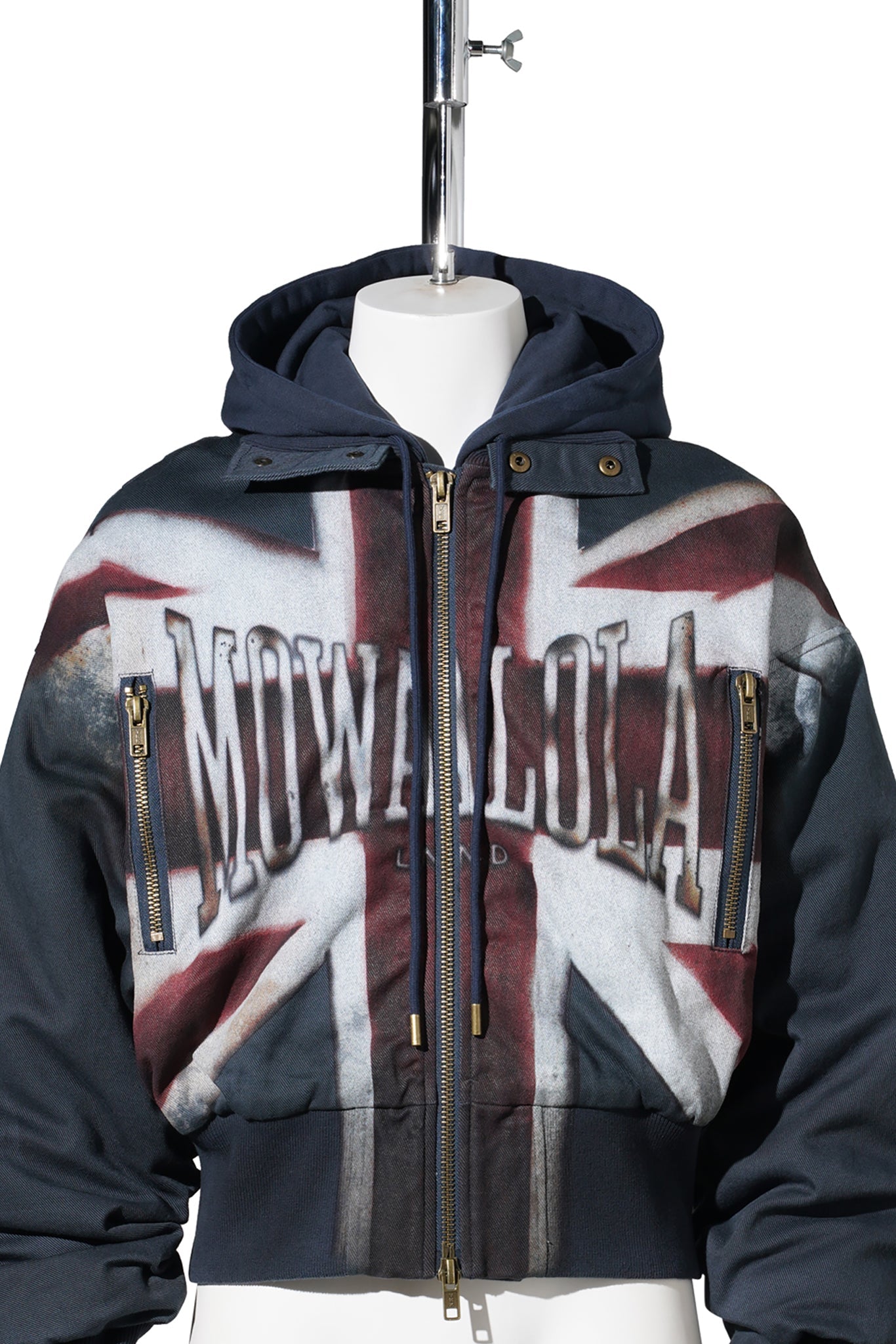 UNION JACK BOMBER / BLUE