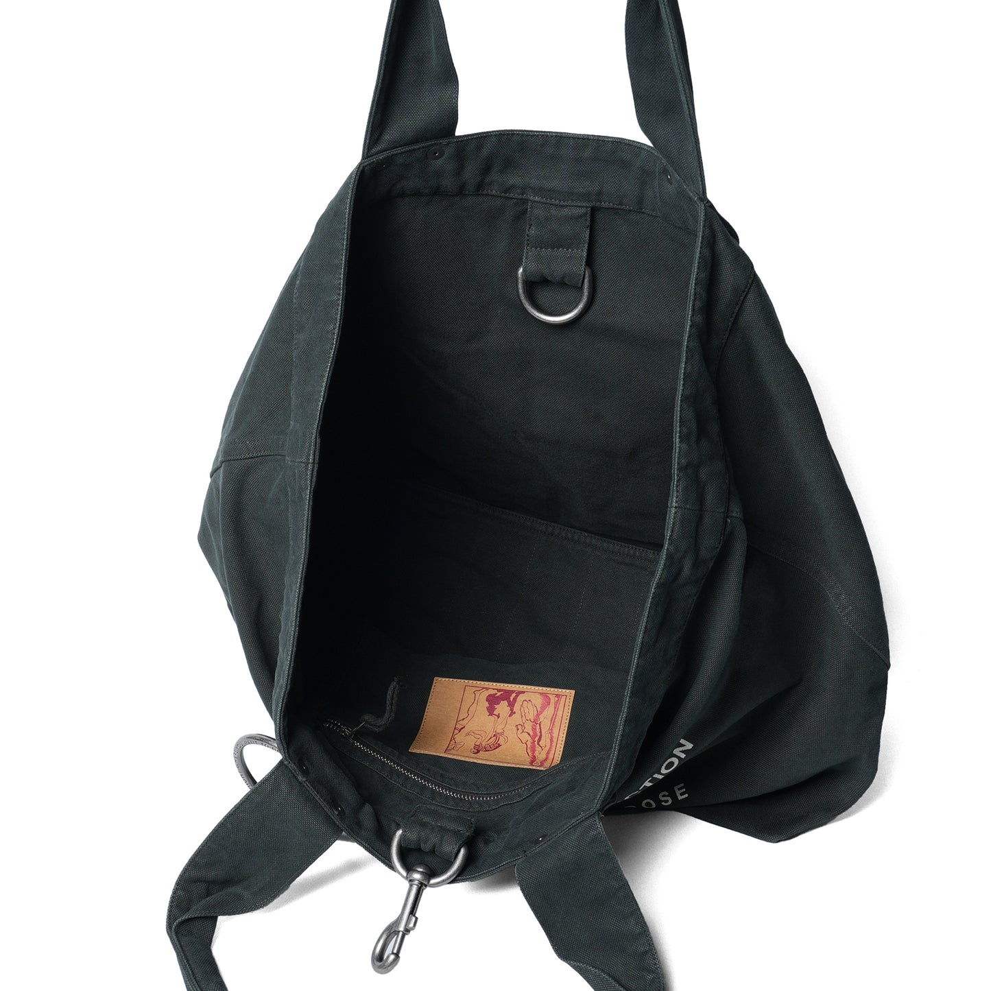 BONDAGE TOTE BAG / GREEN