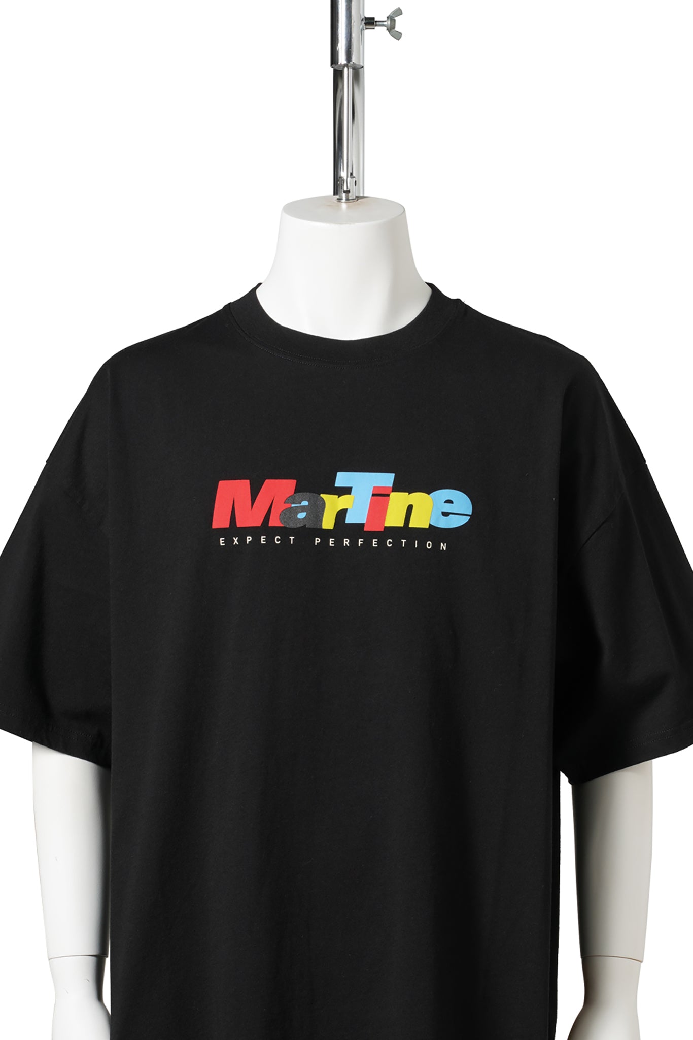 S/S OVERSIZED T-SHIRT / BLACK
