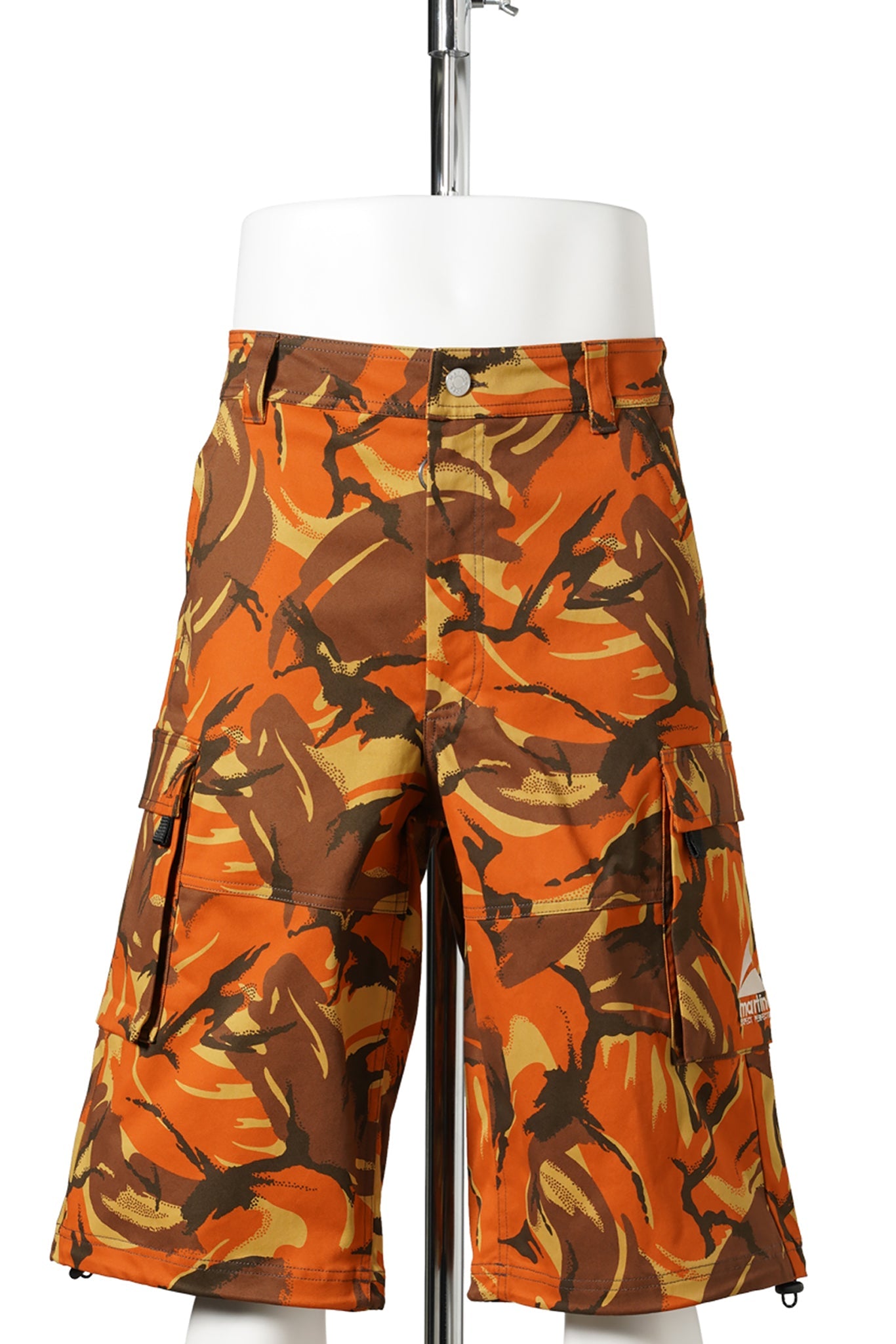 UTILITY SHORT / ORANGE CAMO