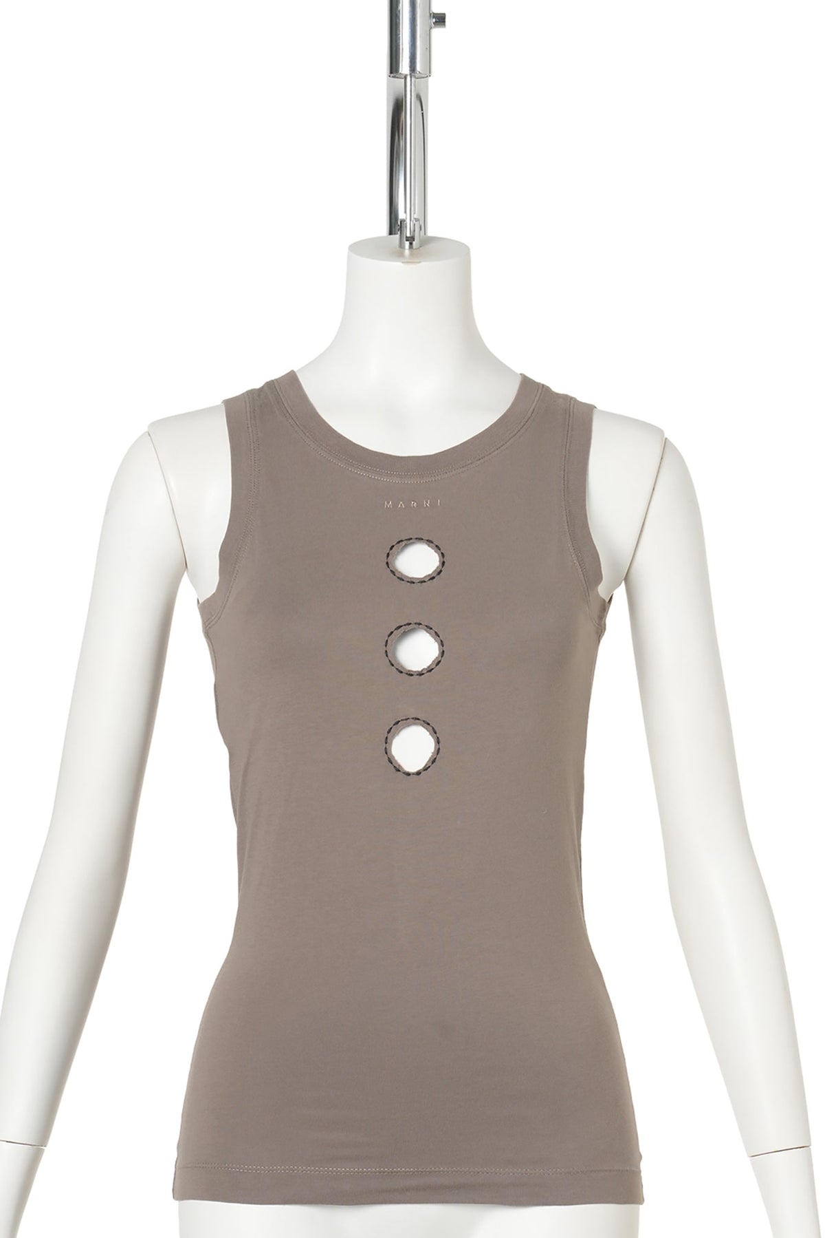 COTTON JERSEY / 00M47:TAUPE GREY
