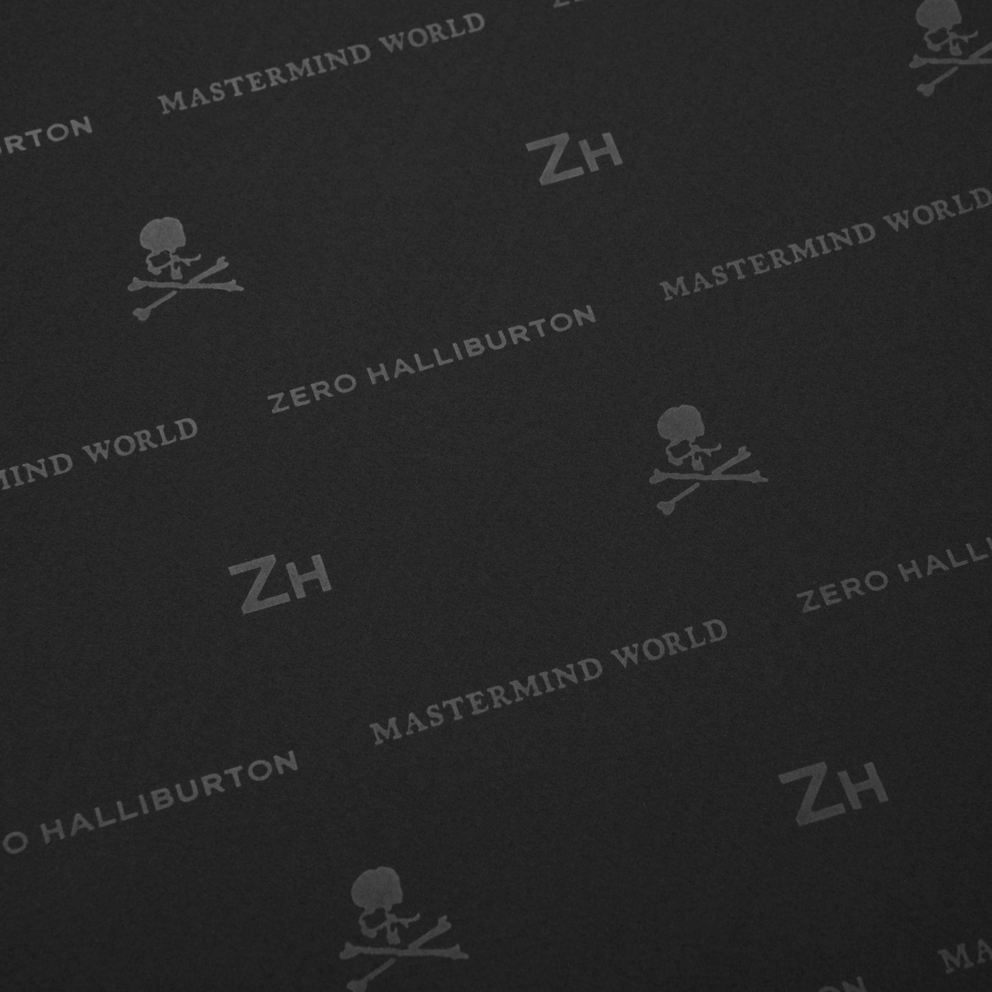 MASTERMIND WORLD x ZERO HALLIBURTON ZERO HALLIBURTON (HERITAGE LINE) CHECK-IN-L TRAVEL CASE 88L / 012:BLACK