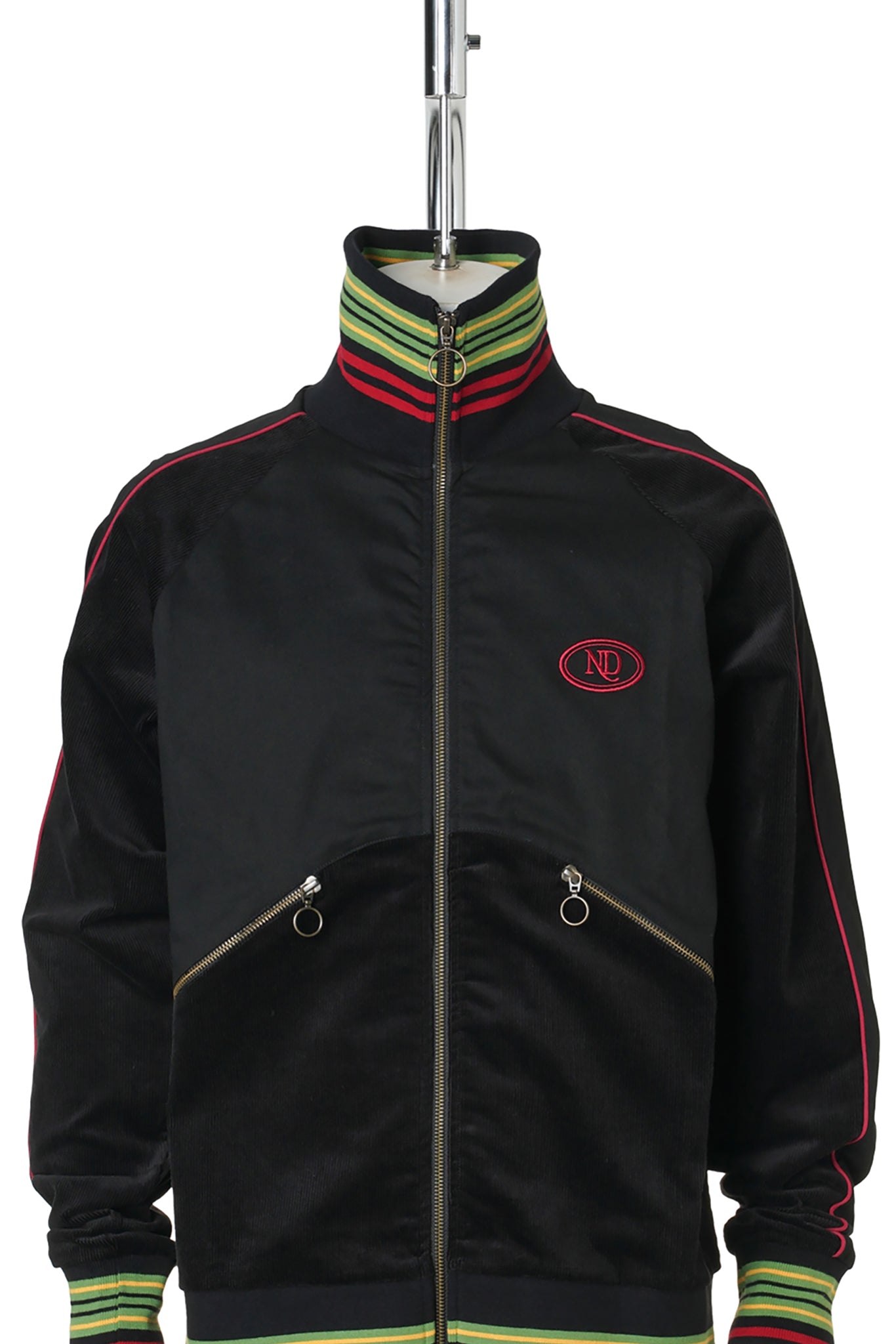 WARM UP JACKET / BLACK