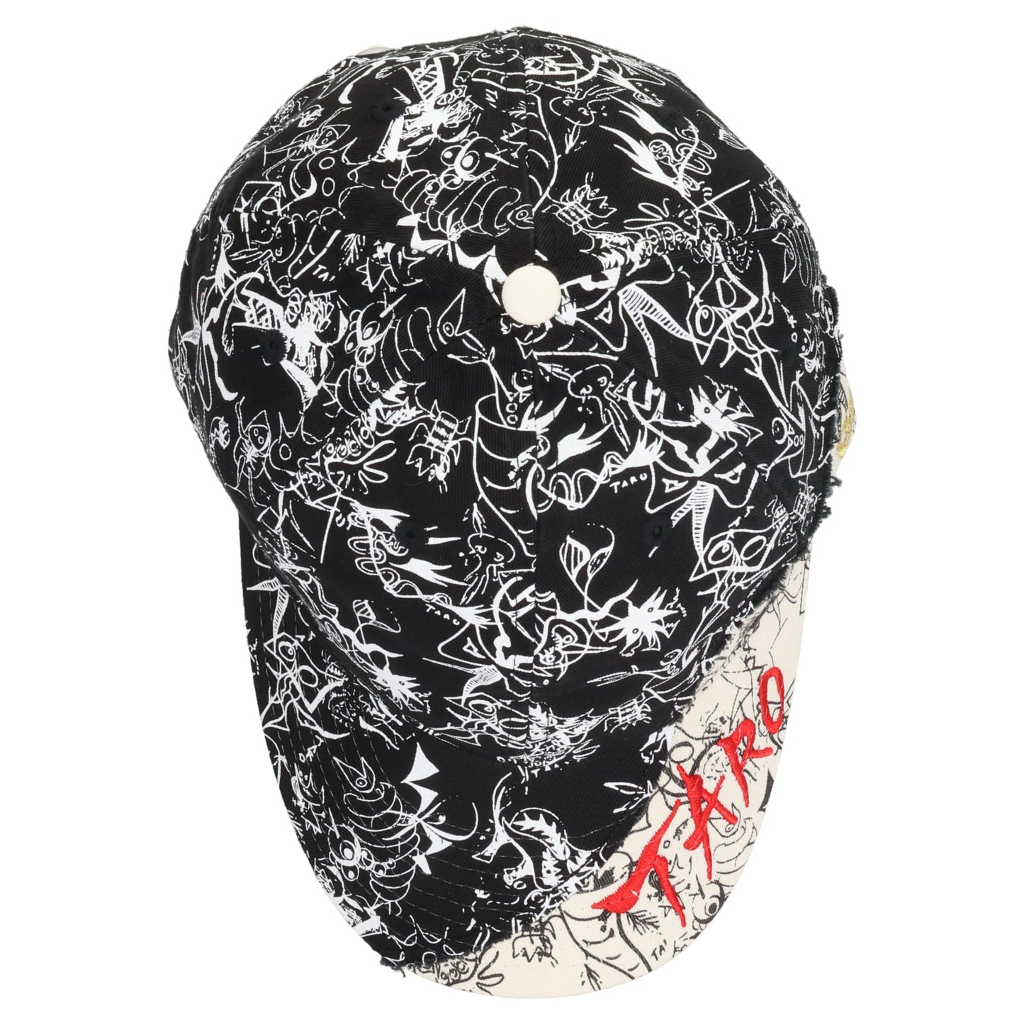 930 TAROKA VISOR TARO / BLACK CHROME WHITE